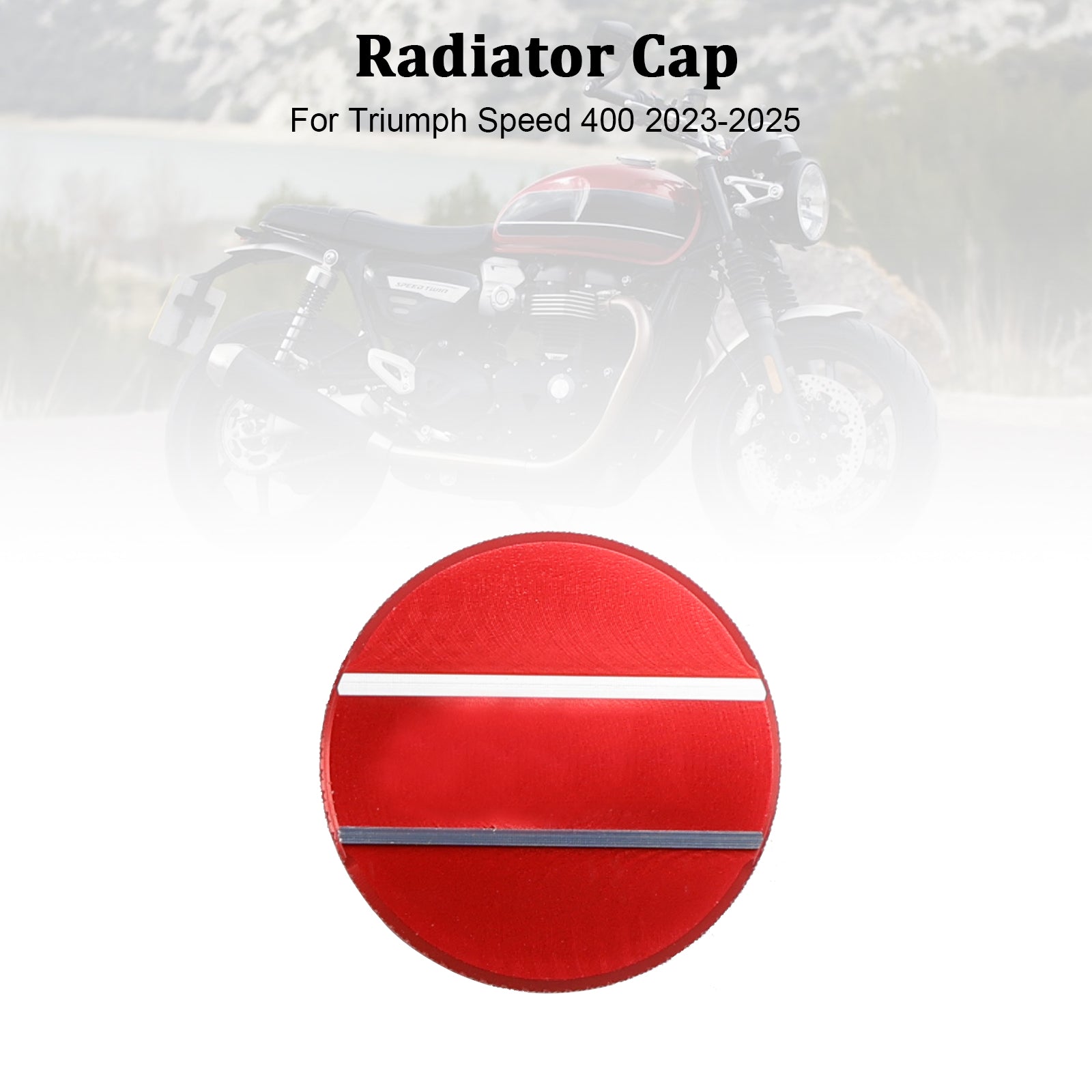 23-25 Geschwindigkeit 400 Kühlerkappe Deckel Deckel