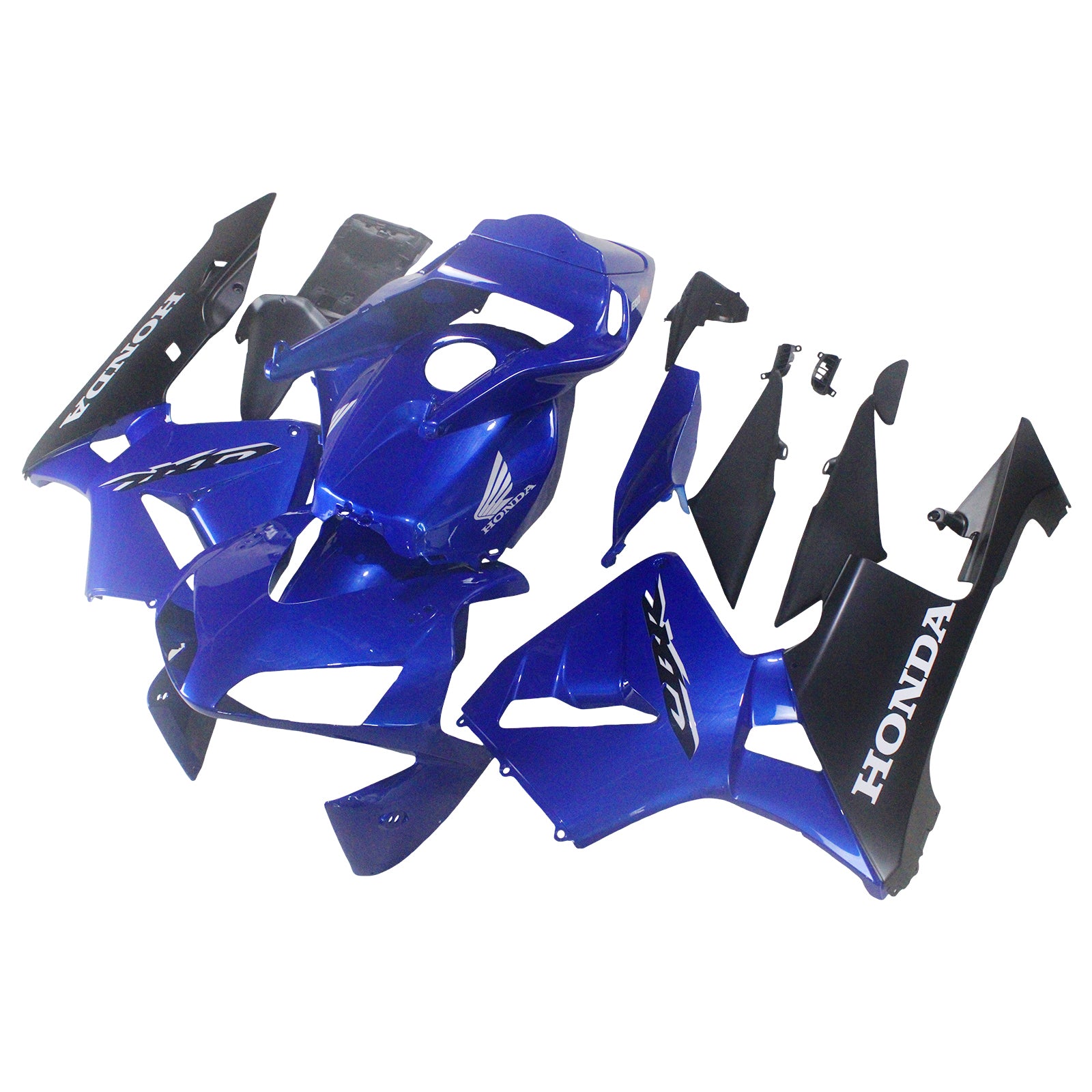 Amotopart 2003-2004 Honda CBR600RR Blue Black Fairing Kit
