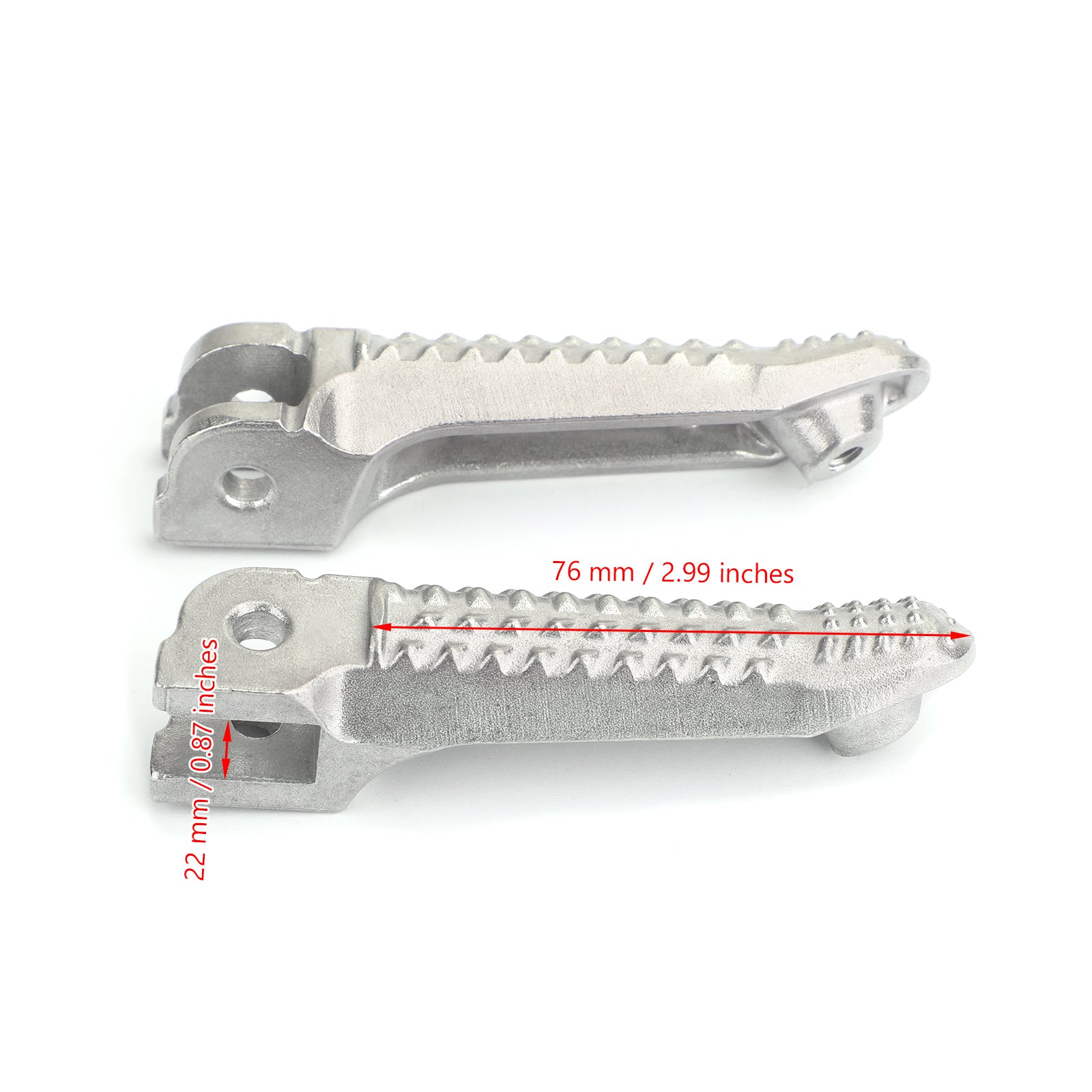 BMW S1000RR K46 S1000R K47 HP4 K42 RnineT Racer K32 Front Footrests Foot Peg