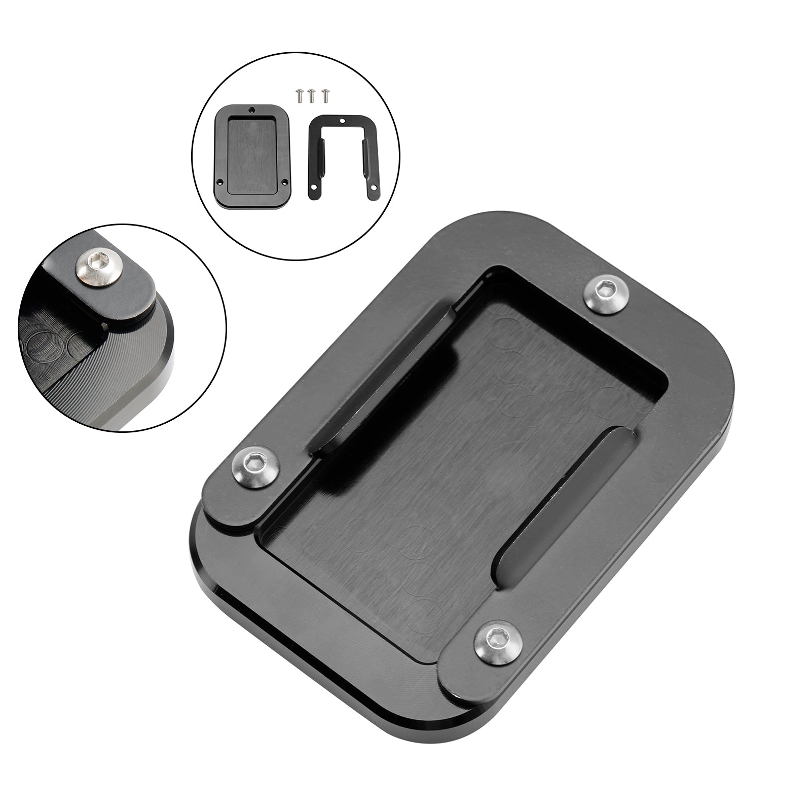 Kickstand Zvětšit deskovou podložku vhodný pro Interceptor 650 2018-2023 GT 650 2019-2023