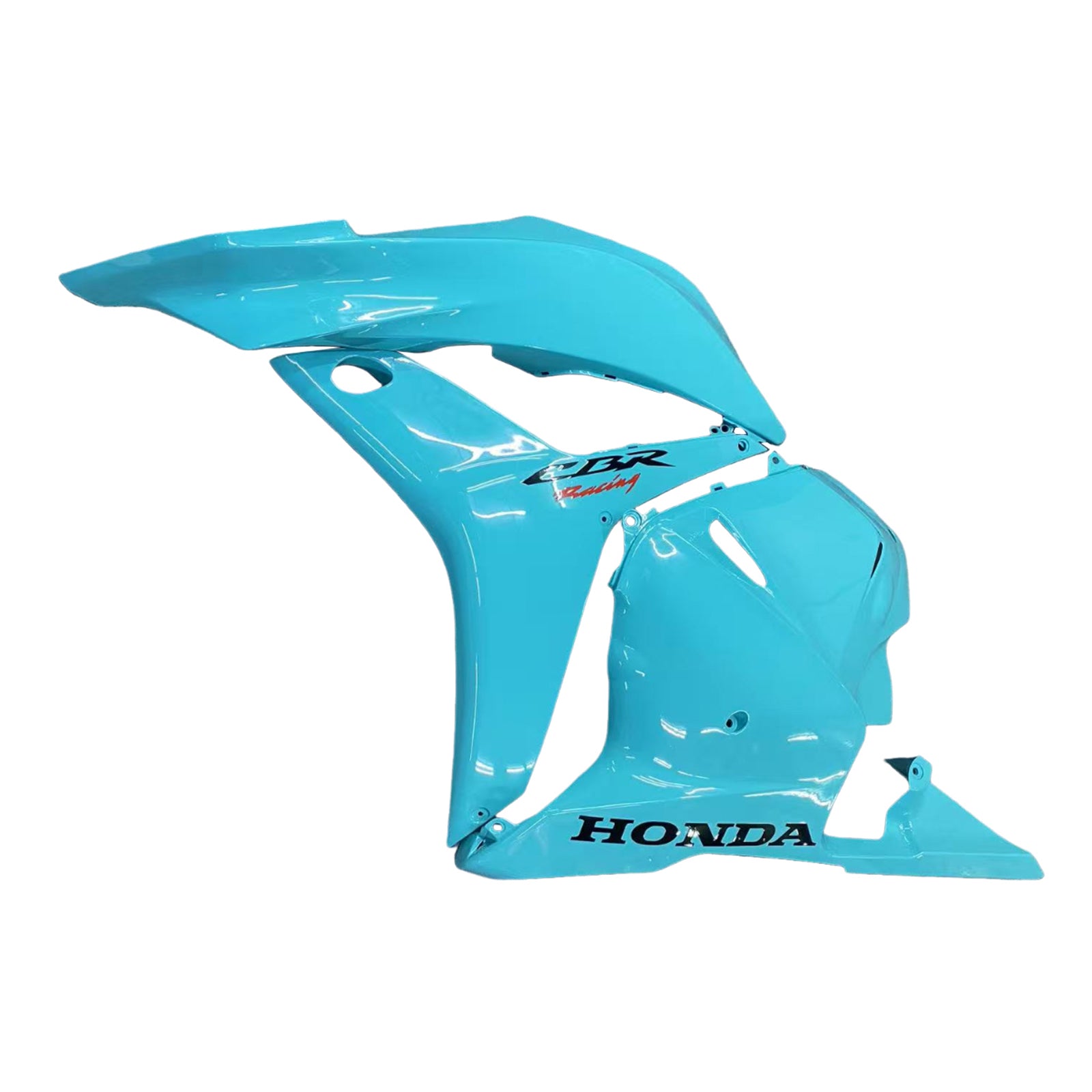 Amotopart 2009-2012 Honda CBR600RR Light Blue Fairing Kit