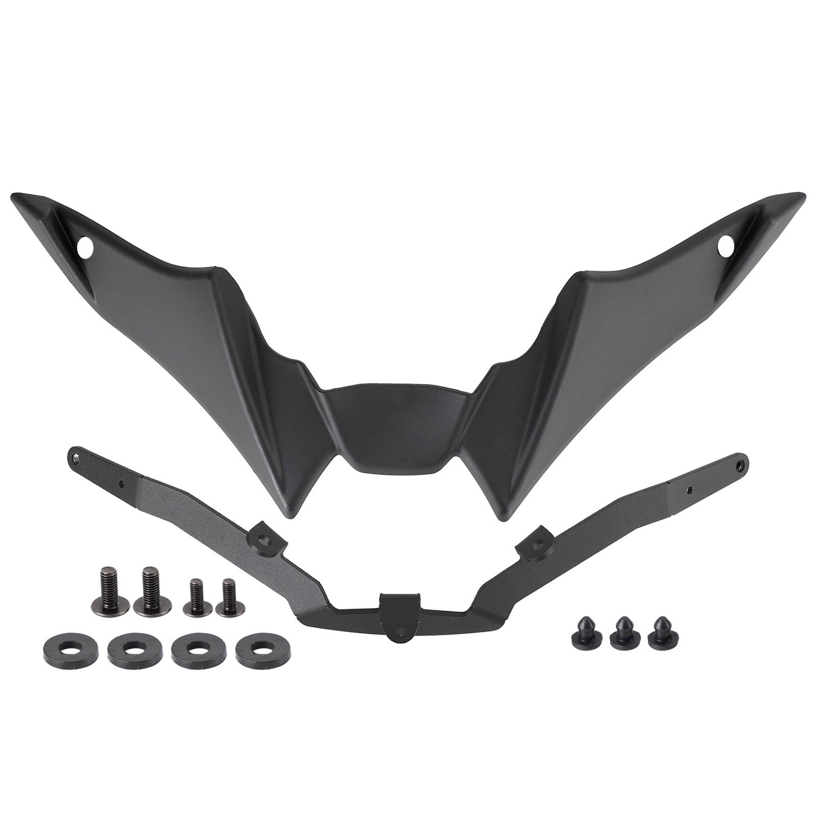 Front Fender Beak Lip Nose Cone Cover Spoilers för Yamaha MT-09 SP 2021-2023