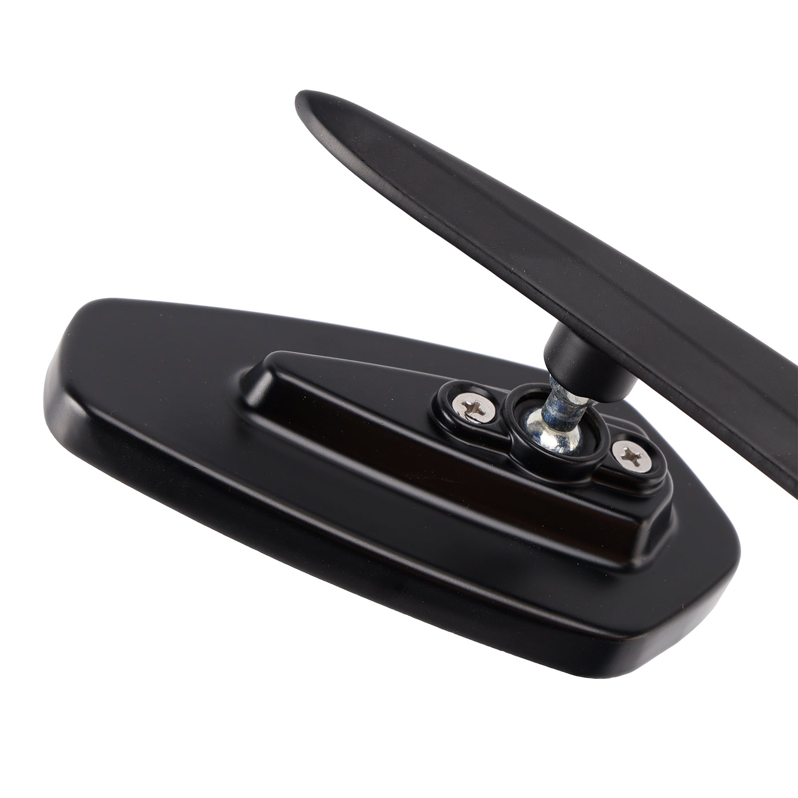 Touring Cruiser Chopper Dyna Motorcycle Black Blade-shape Rearview Mirror
