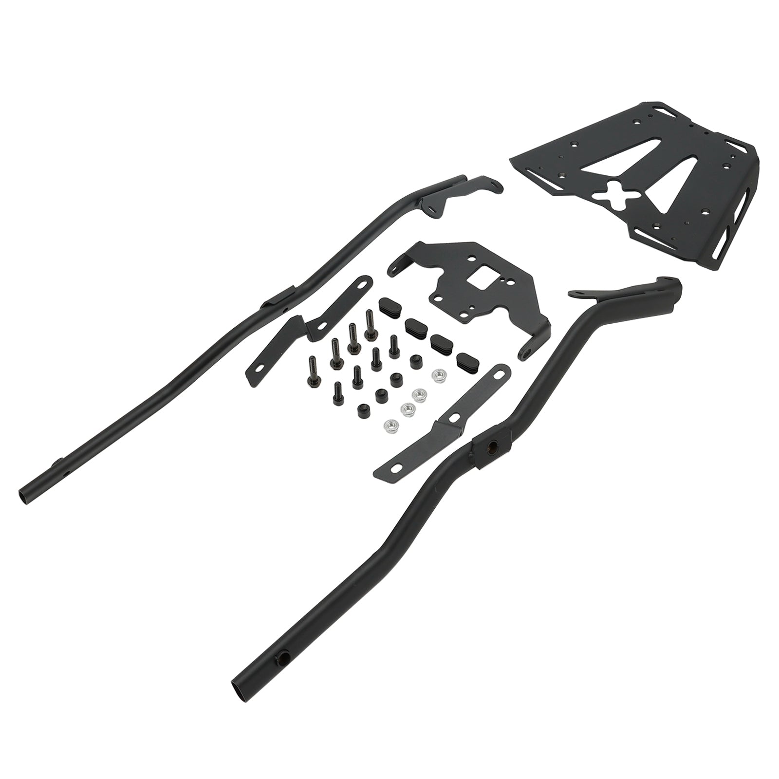 Rack de bagagem traseira do tubo - preto para Kawasaki Z 900 / Z900 SE 2017 - 2023