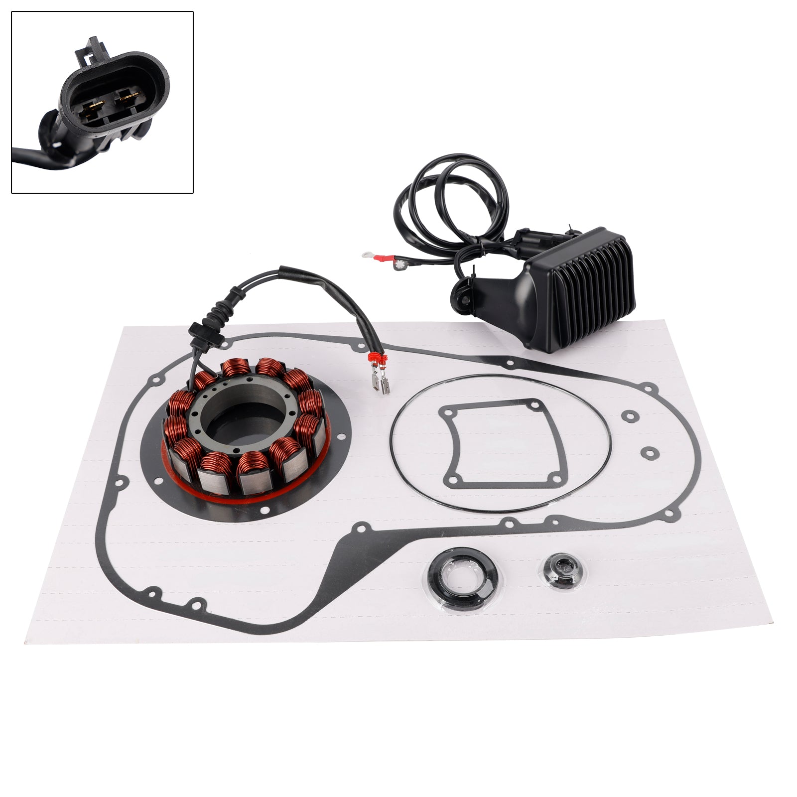 Road King Electra Glide 2002-2003 Stator Regulator Rectifier & Gasket Kit