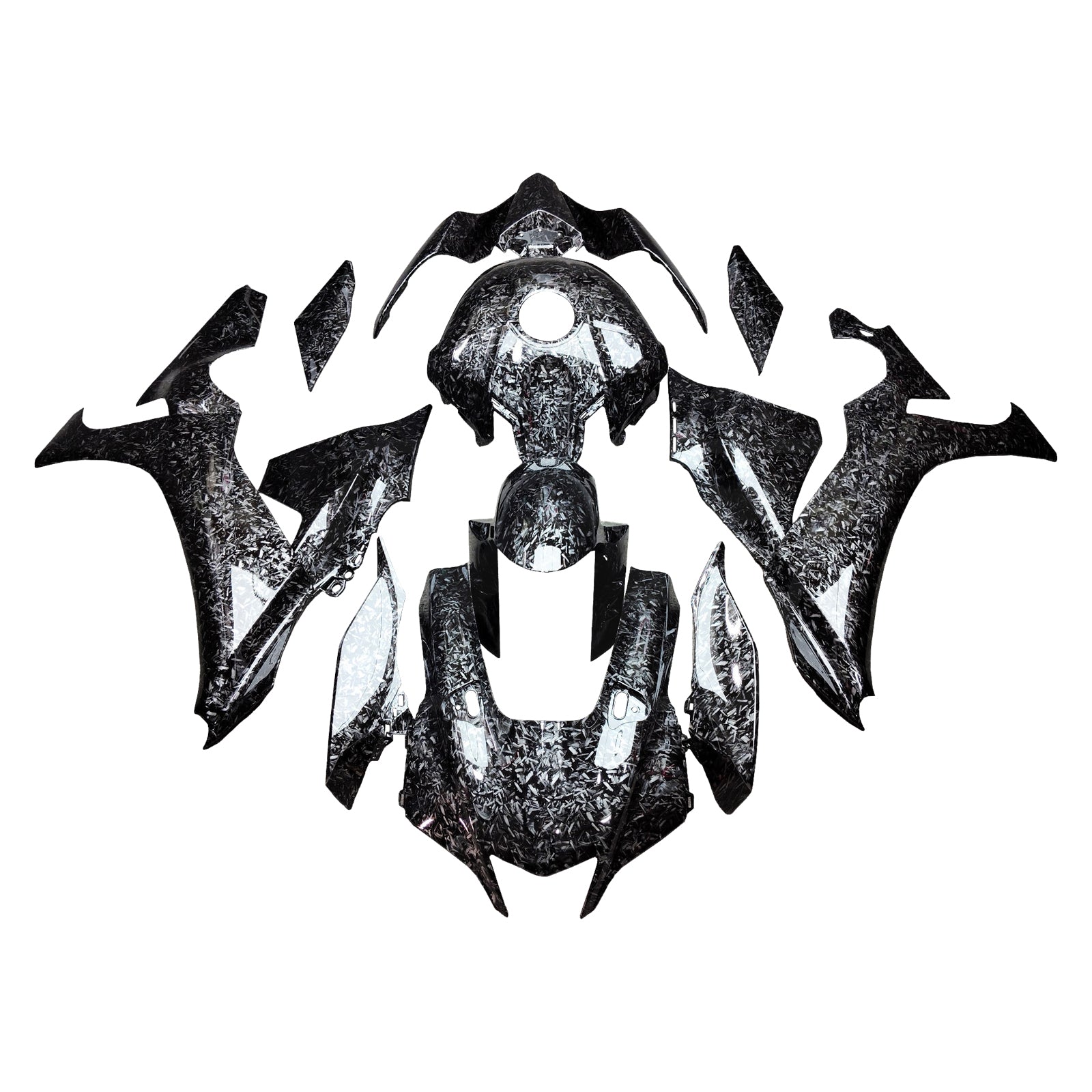Amotopart 2020-2025 Yamaha YZF-R1 forged Carbon Fiber Fairing Kit