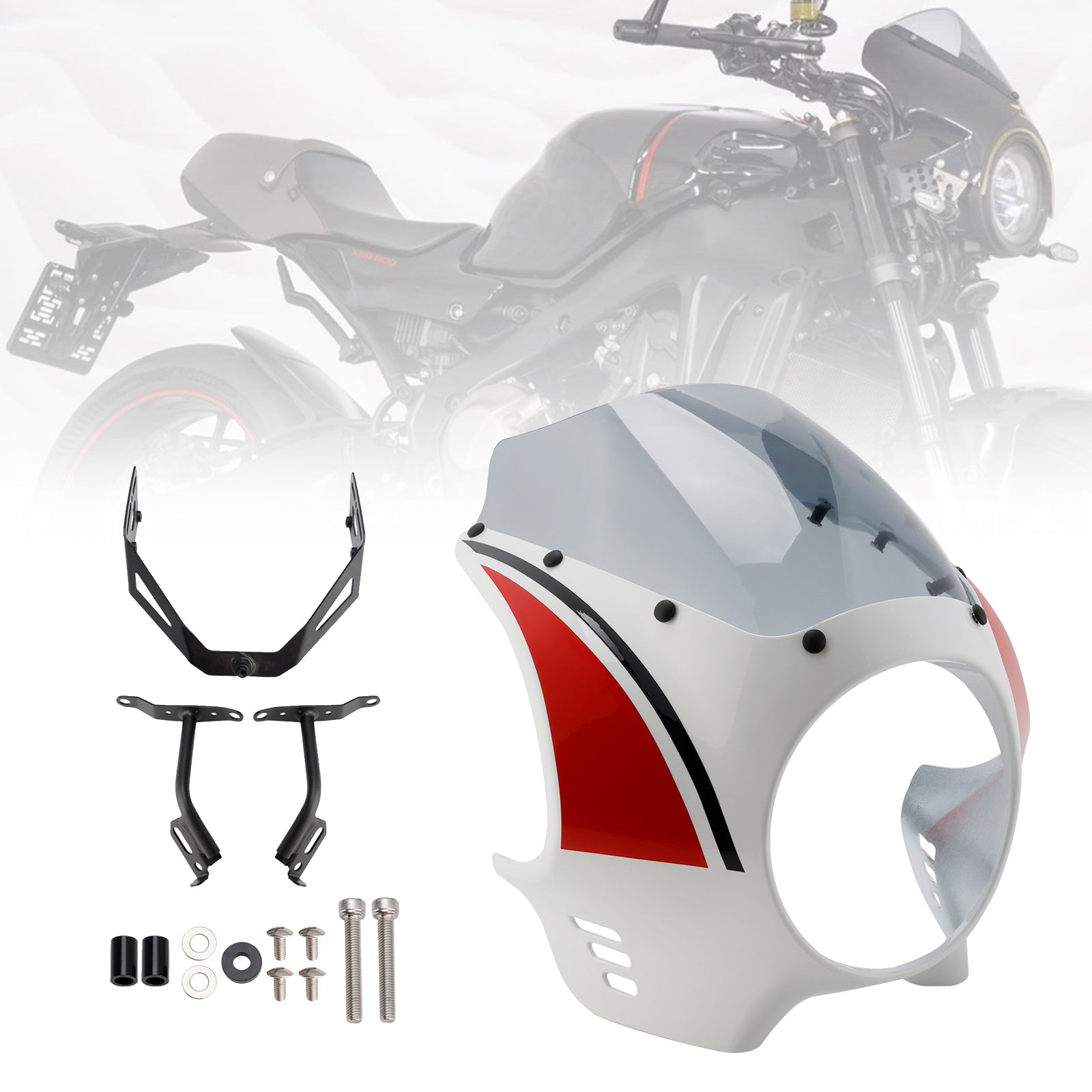 Yamaha XSR900 2022-2025 Headlight Fairing Windshield WindScreen