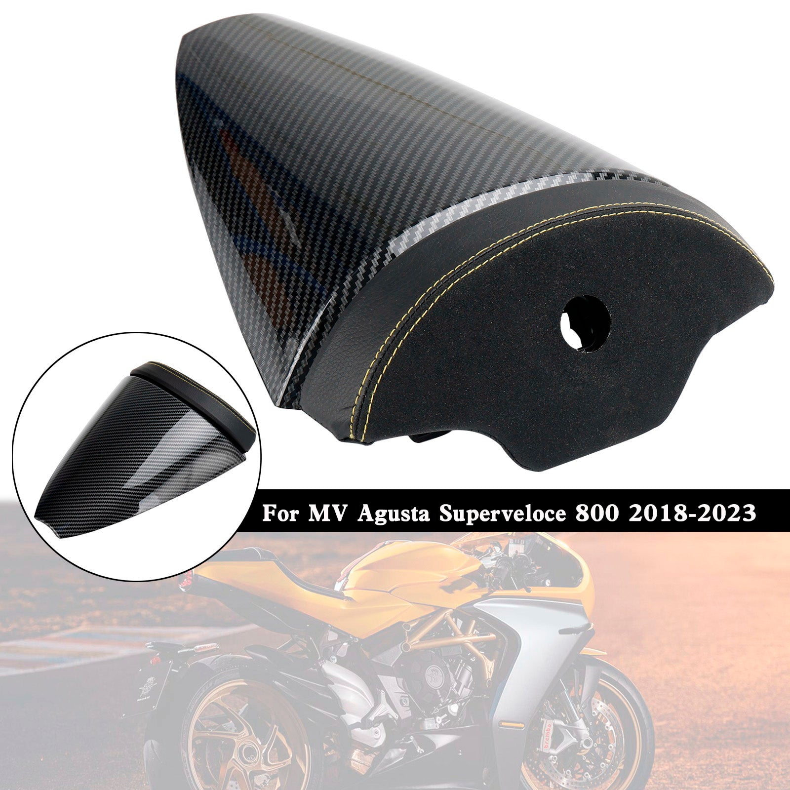 2018-2023 MV Agusta Superveloce 800 Tail Tylna pokrywa siedzenia Fairing Cowl