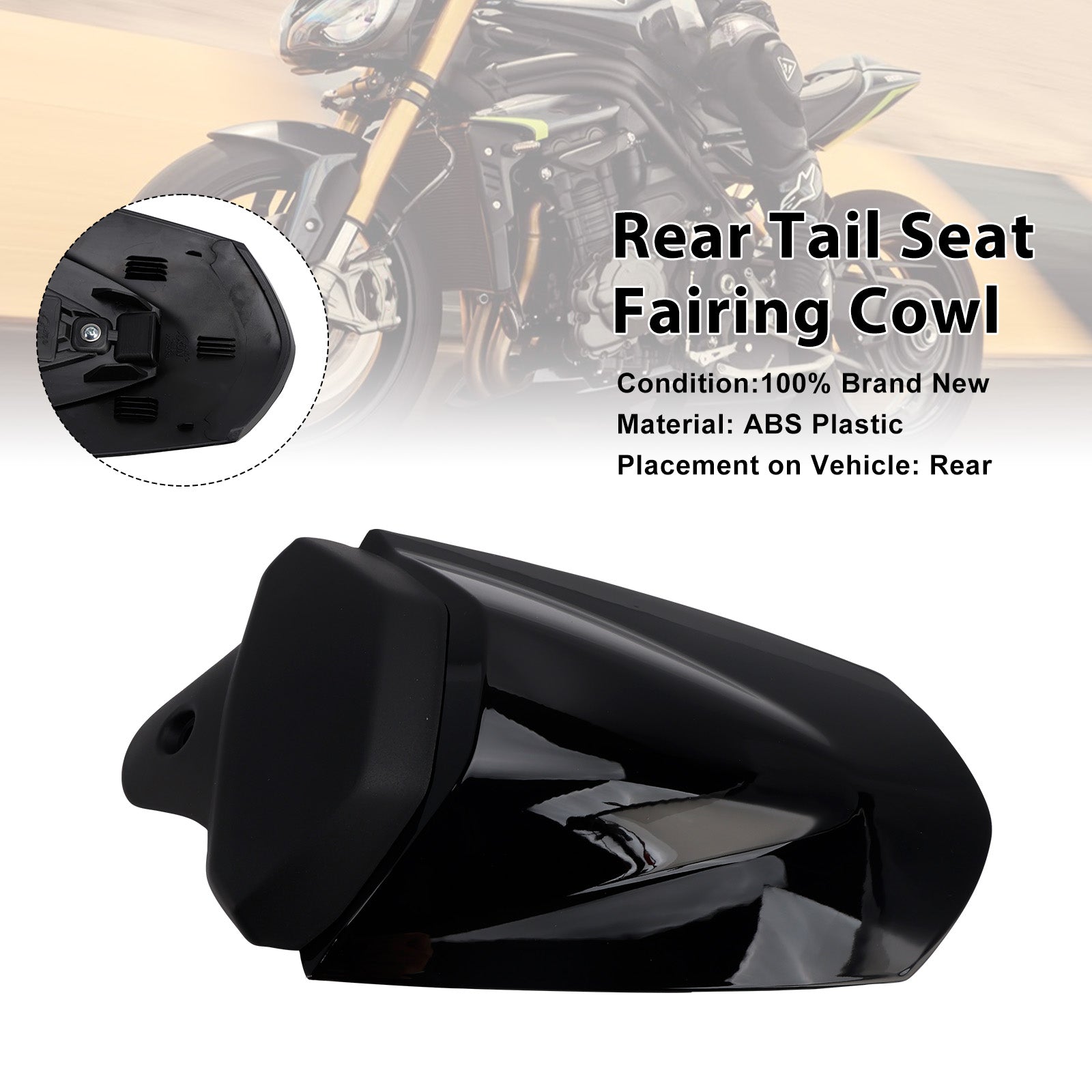 2025-2026 Speed Triple 1200 RS Rear Tail Seat Fairing Cowl Cover