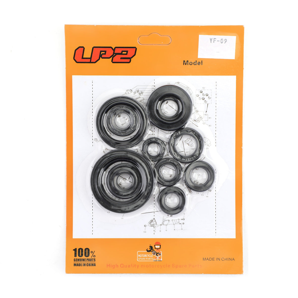11 sztuk 2004-2007 Honda CR125R CR125 CR 125 125R zestaw uszczelek olejowych silnika