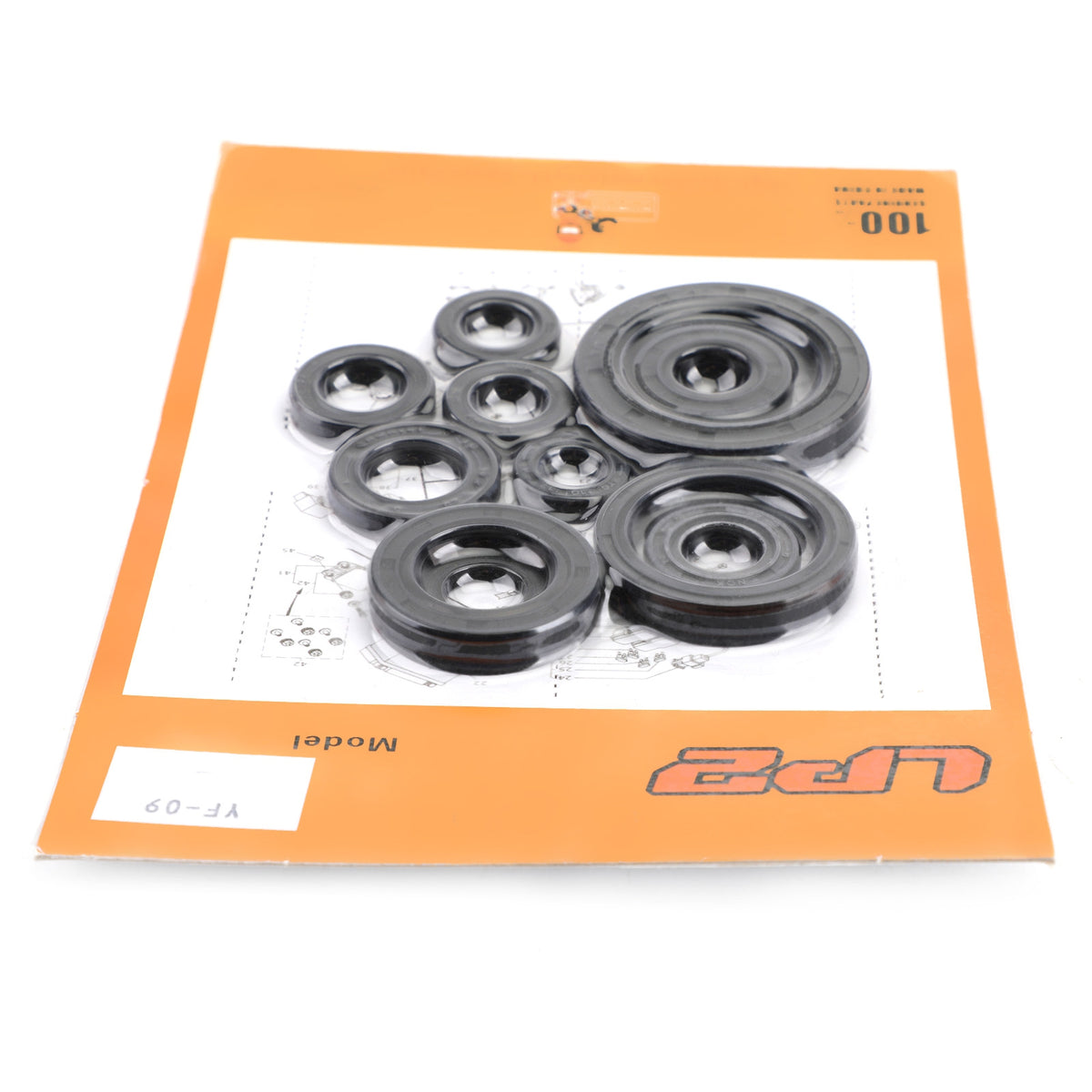 11 sztuk 2004-2007 Honda CR125R CR125 CR 125 125R zestaw uszczelek olejowych silnika