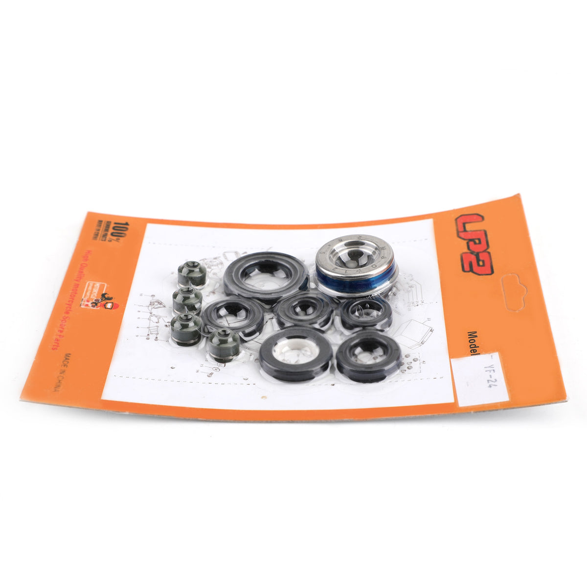 11pcs 2001-2010 1999-2008 Honda XL125V XLV125 VT125C Shadow Engine Oil Seal Kit Set