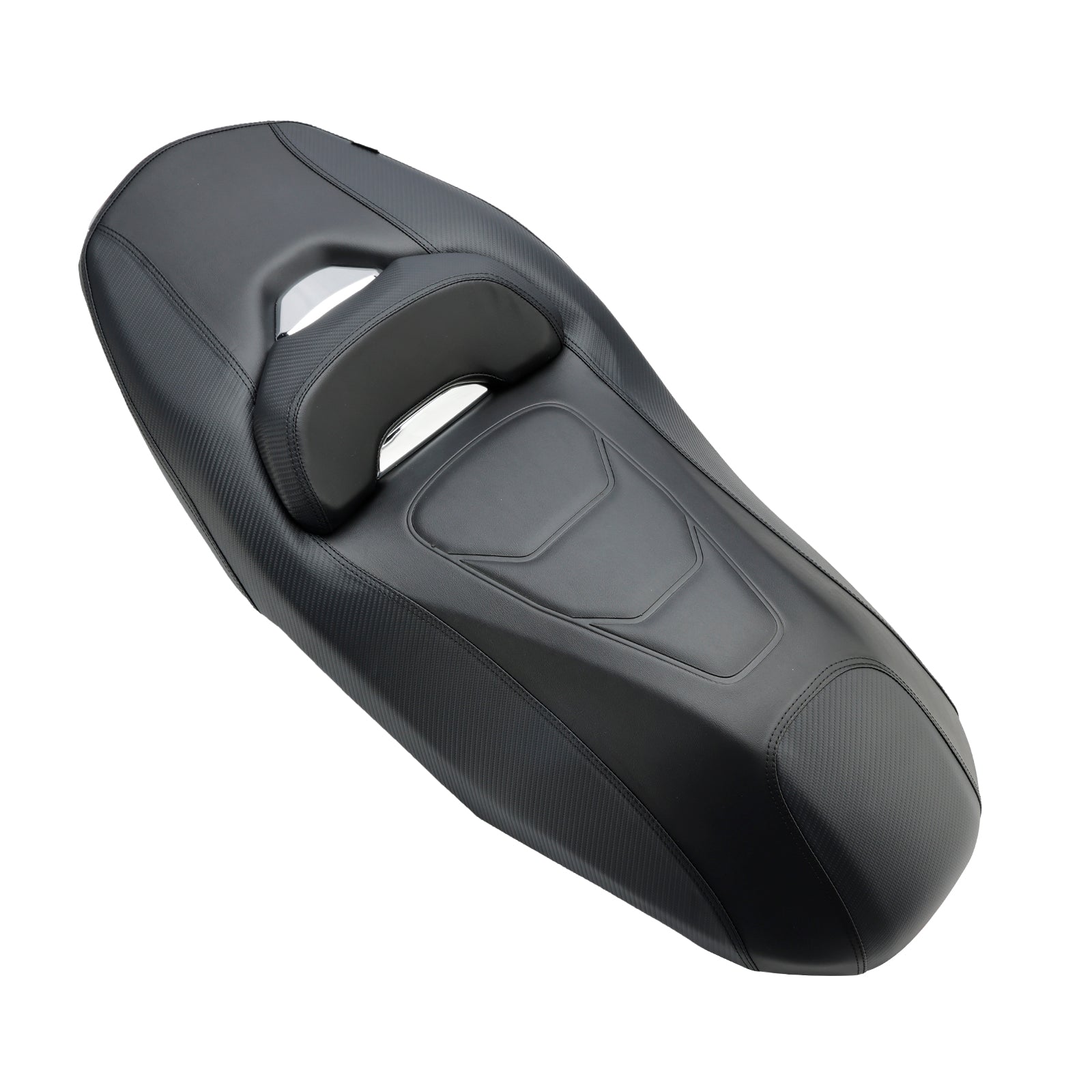 23-24 Yamaha X-Max 300 Asiento de pasajero con cojín completo para color rojo