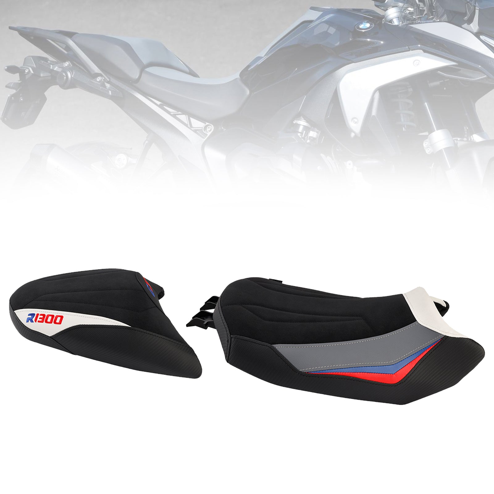 24-25 Bmw R1300Gs R 1300 Gs Lower Front W/ Rear Seat Driver Pillion White