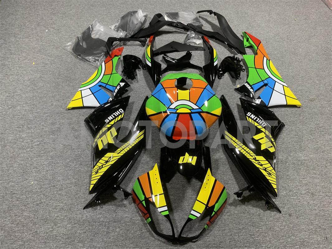 Amotopart Kawasaki ZX6R 636 2009-2012 Multicolor Failing Kit