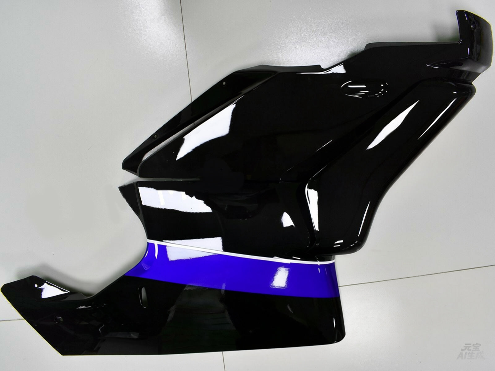 Zestaw owiewek Amotopart 2005-2006 Ducati 999/749 czarno-niebieski