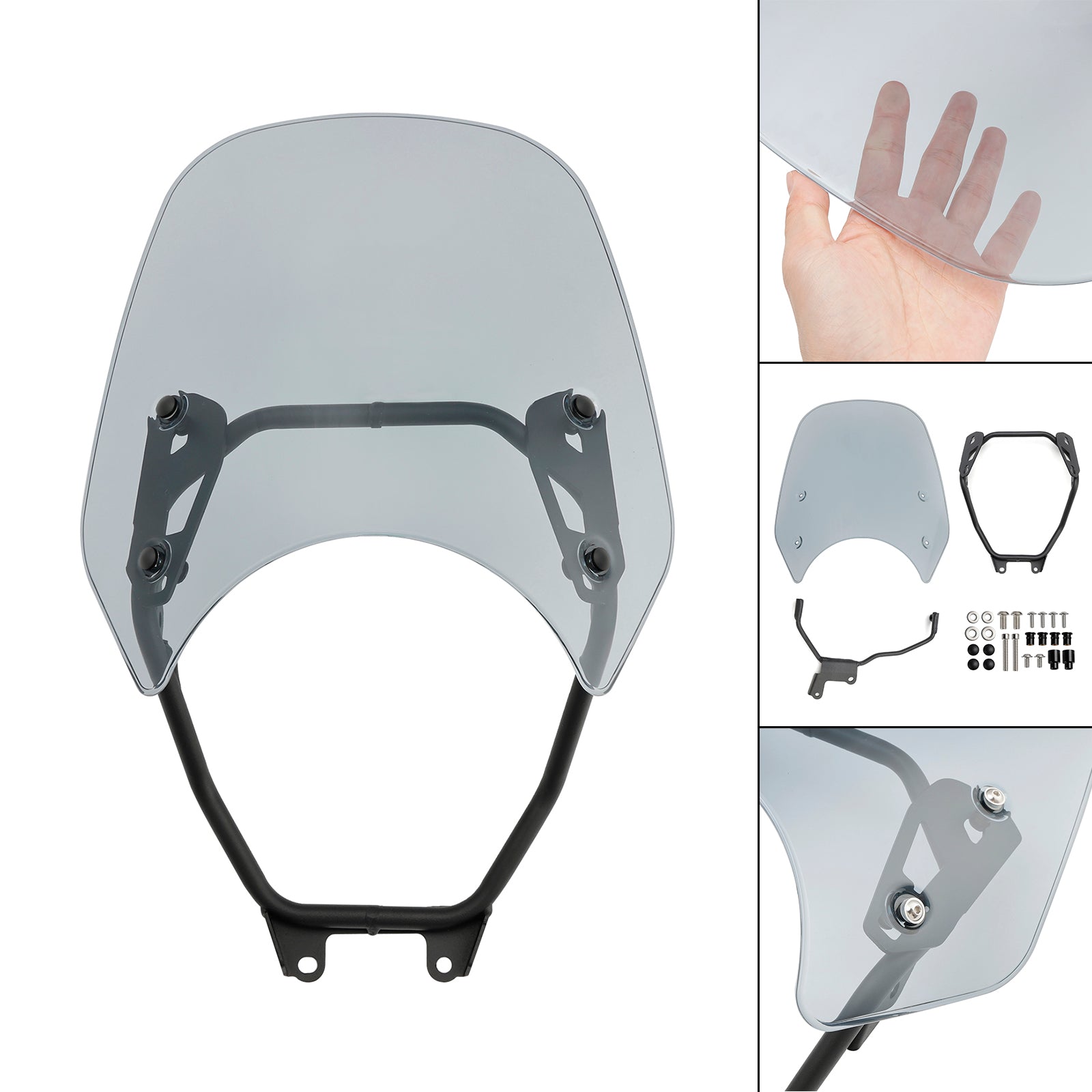 2023-2024 Honda GB350 GB350S ABS Motorcykel vindrutan vindruta