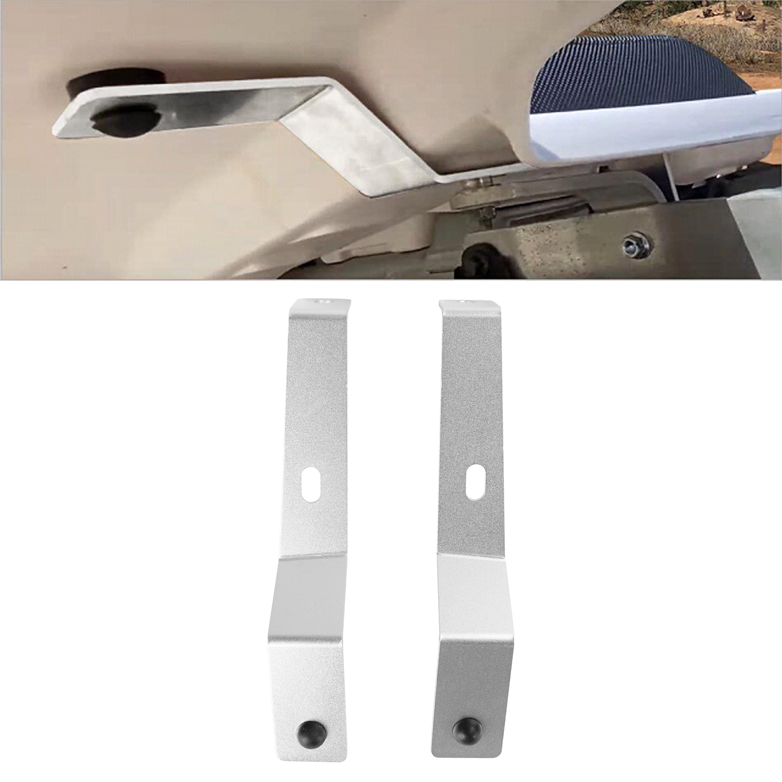 87-06 Yamaha Banshee 350 YFZ350 Billet bakre fenderstång