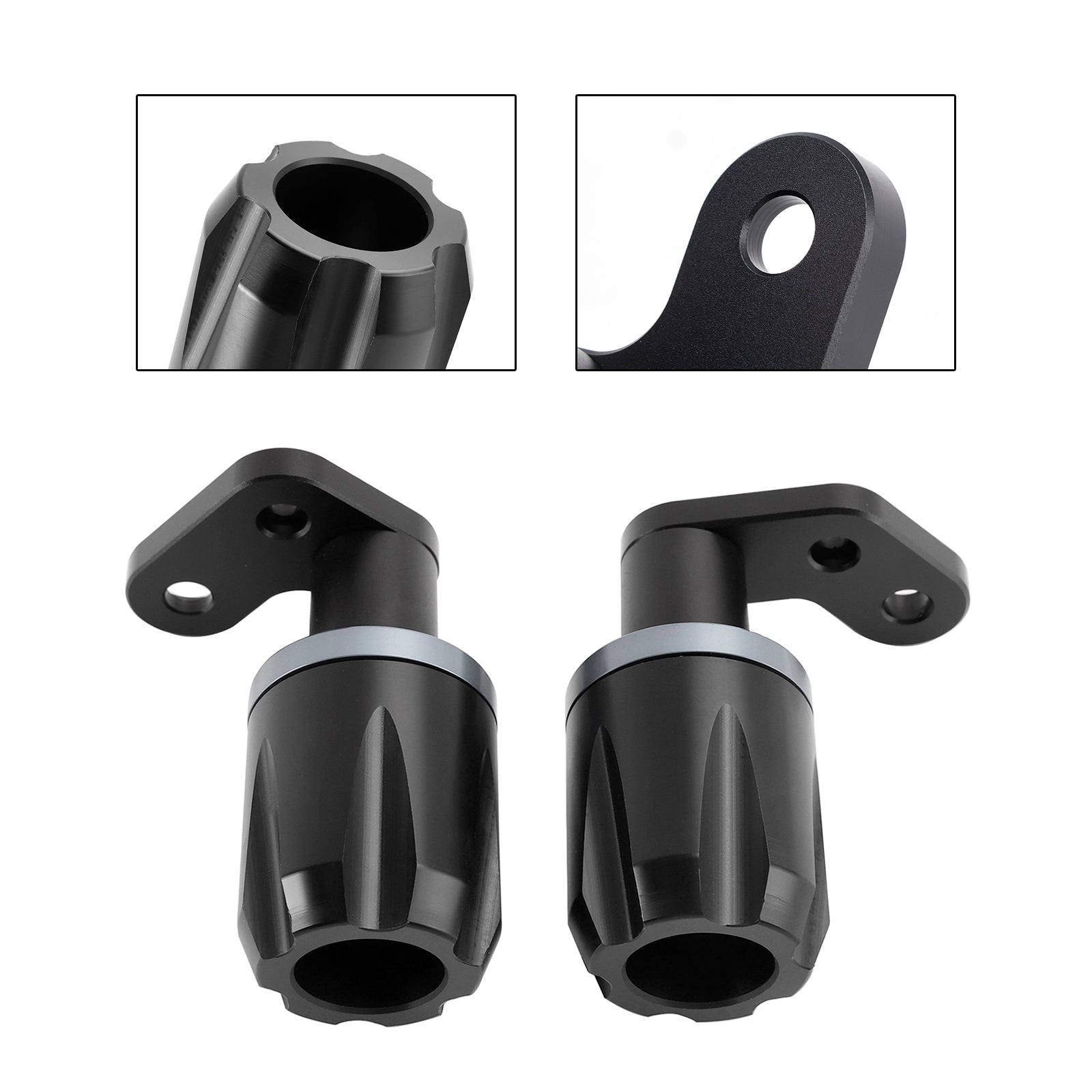 24-25 Kawasaki Zx-6R Zx 6R Cnc Anti-Crash Frame Sliders Protector GY-Titan