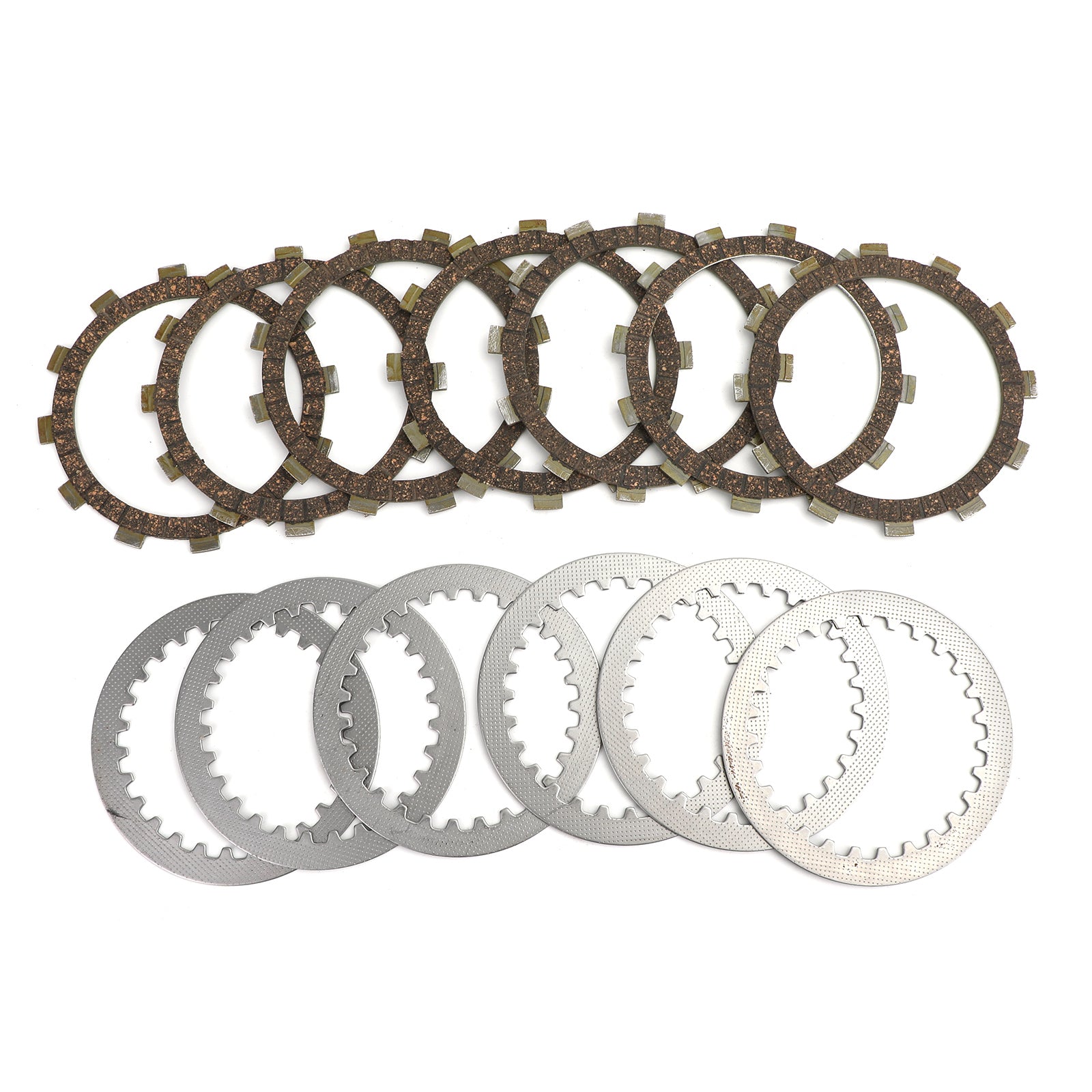 Clutch kit stål og friksjonsplater passer for yamaha xs250 xs400 it250 it465