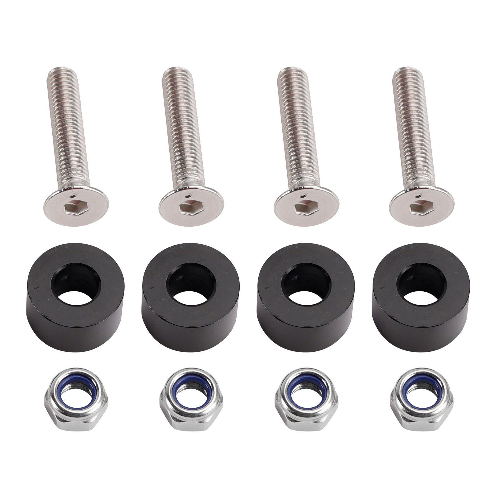 2023-2024 Honda XL750 Transalp Bakre transportörens topp rack bagageplay svart