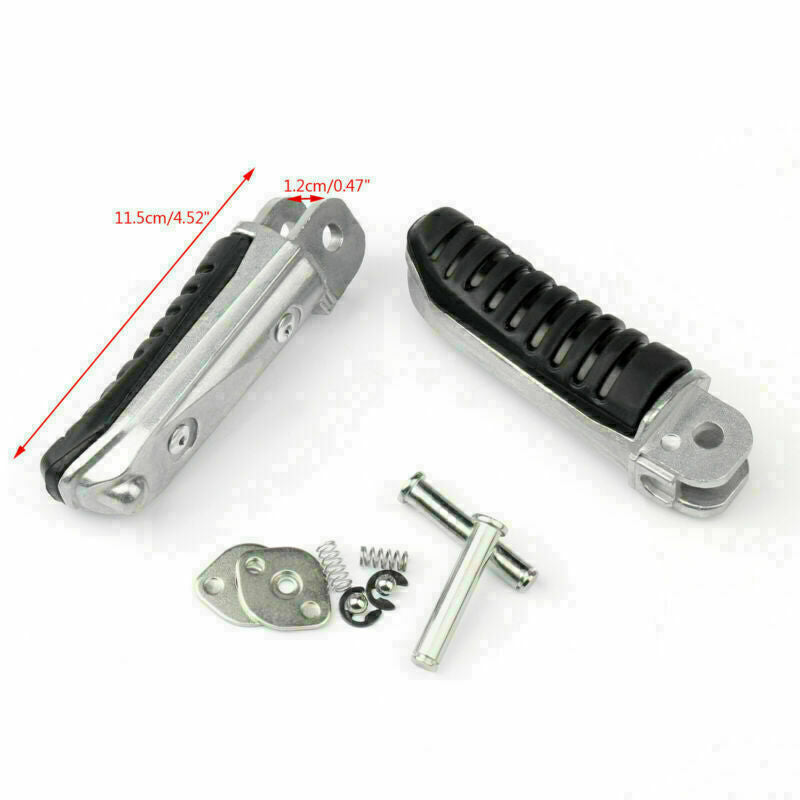 1996–2006 Suzuki GSF1200 Bandit1200 1998–2000 GSX1200 hinten rechts & linke Fußstützenpedale