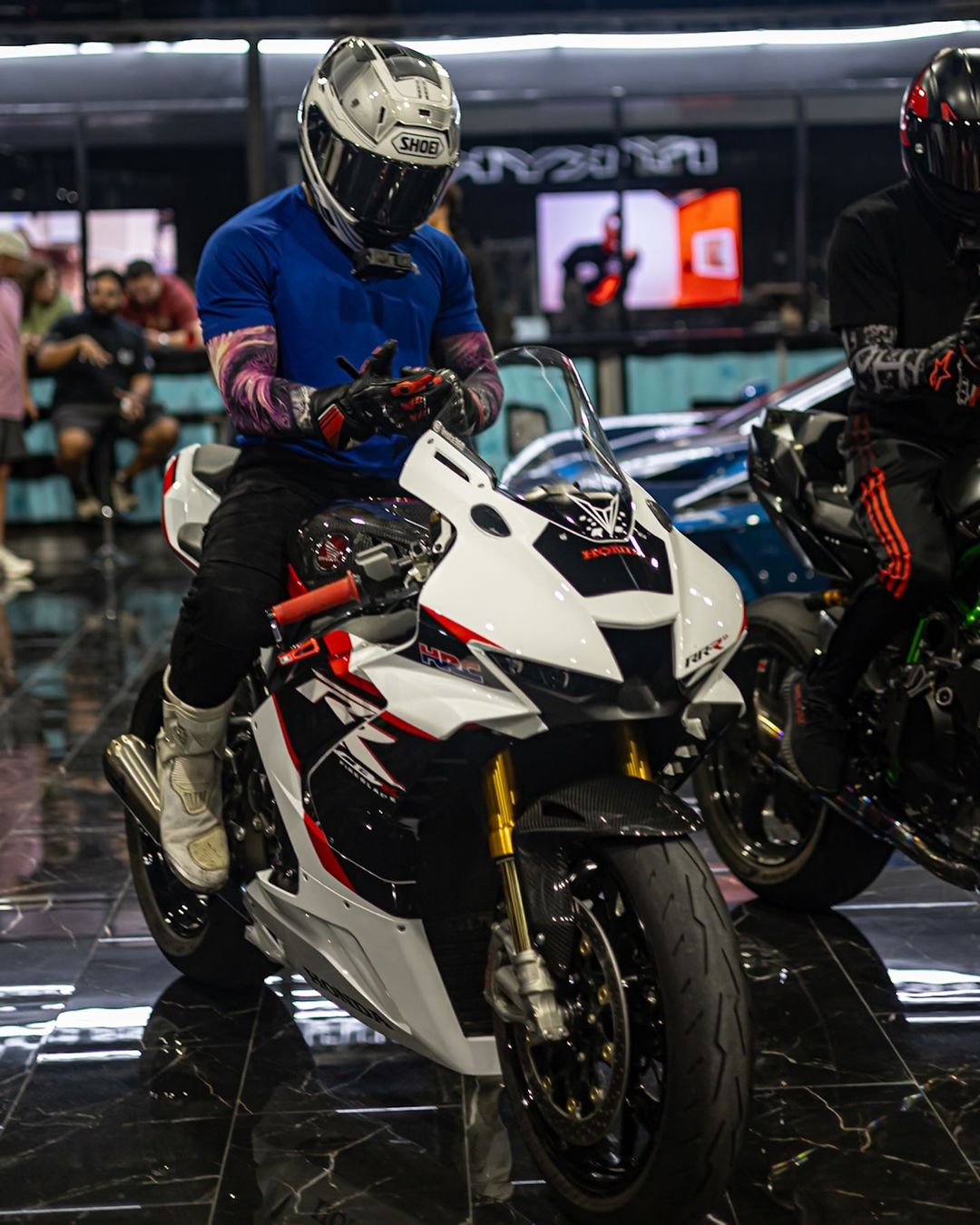 Amotopart 2020-2023 CBR1000RR-R Honda White&Red Style2 Fairing Kit