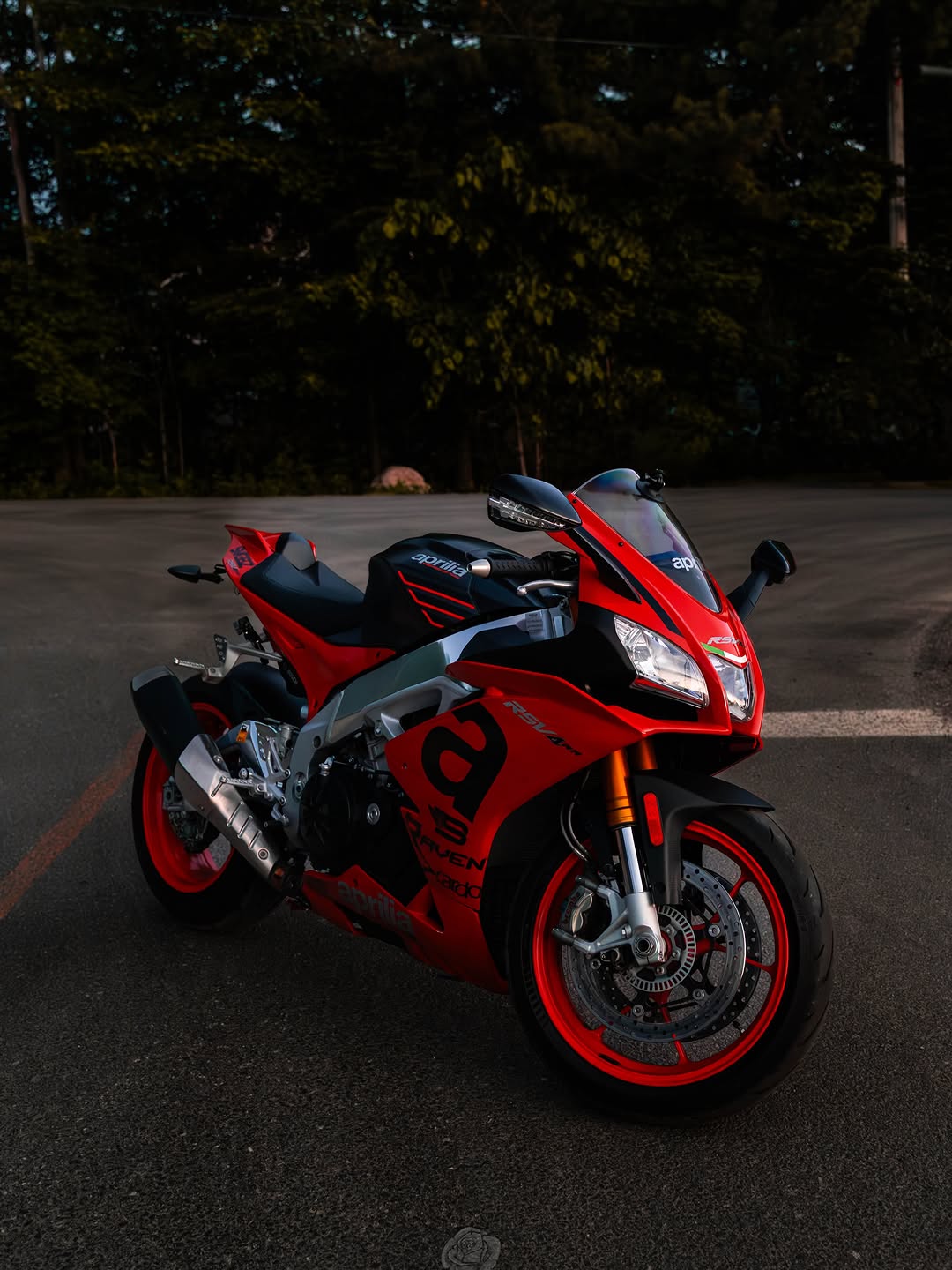 Amotopart Aprilia 2016-2020 RSV4 1000 Rood&Slever Kuipset