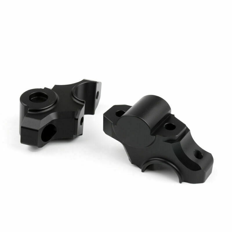 Elevadores de barra de aluminio Billet Barback negro apto para Yamaha XSR900 MT09 MT-09 12-20