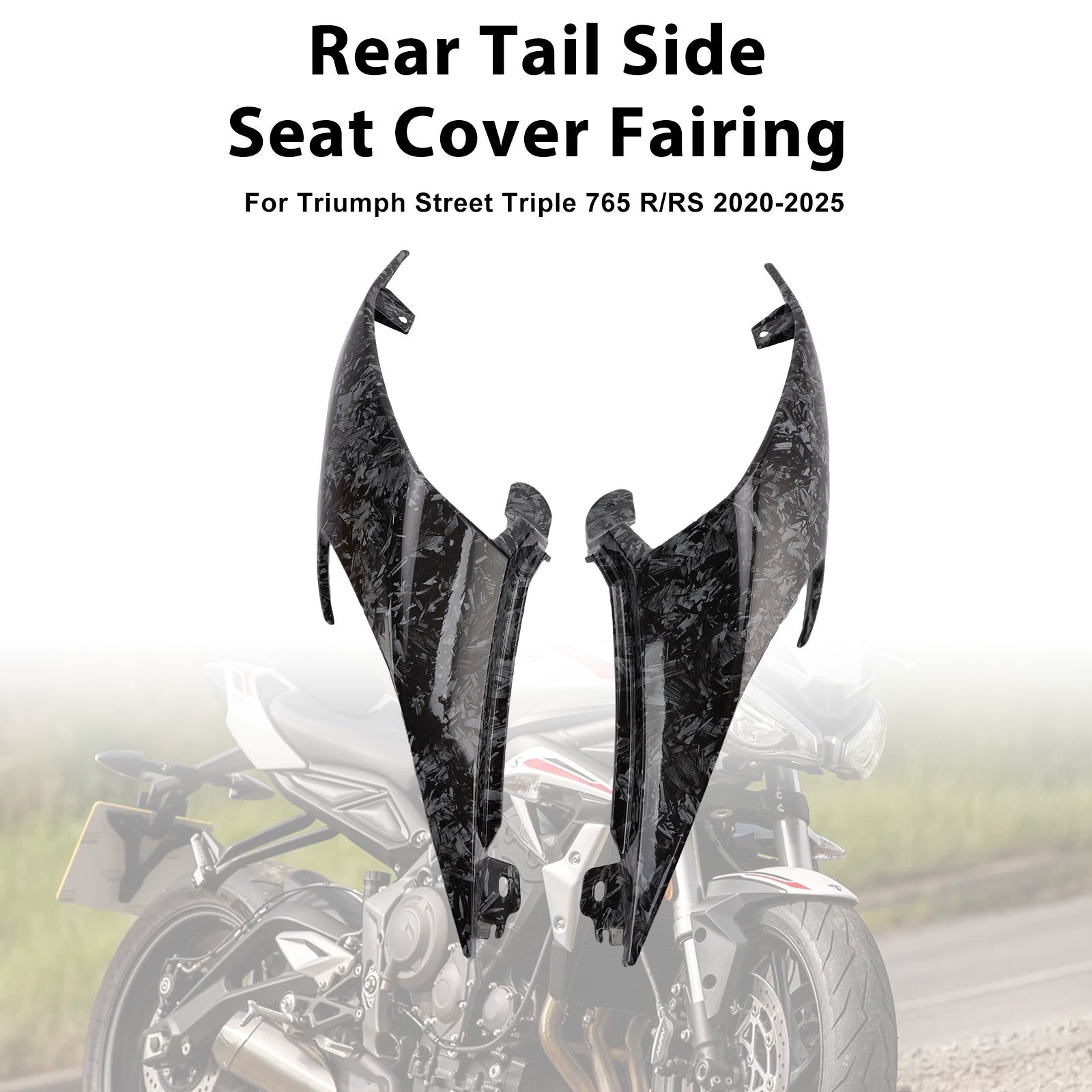 Street Triple 765 R RS 2020-2025 Rear Tail Side Seat Cover Fairing
