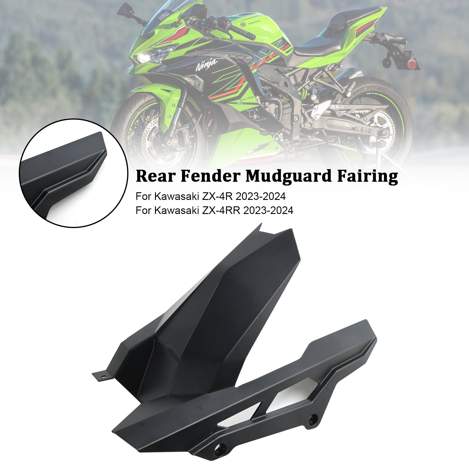 23-24 Kawasaki ZX-4R ZX-4RR BAKE FENDER