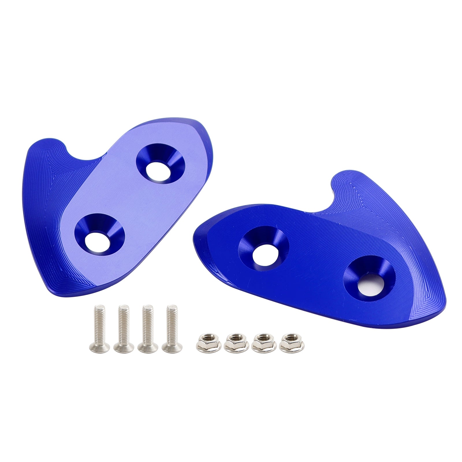 15-19 ヤマハ YZF-R1 YZF-R1M CNC ミラー削除ブランキングブロックオフプレート