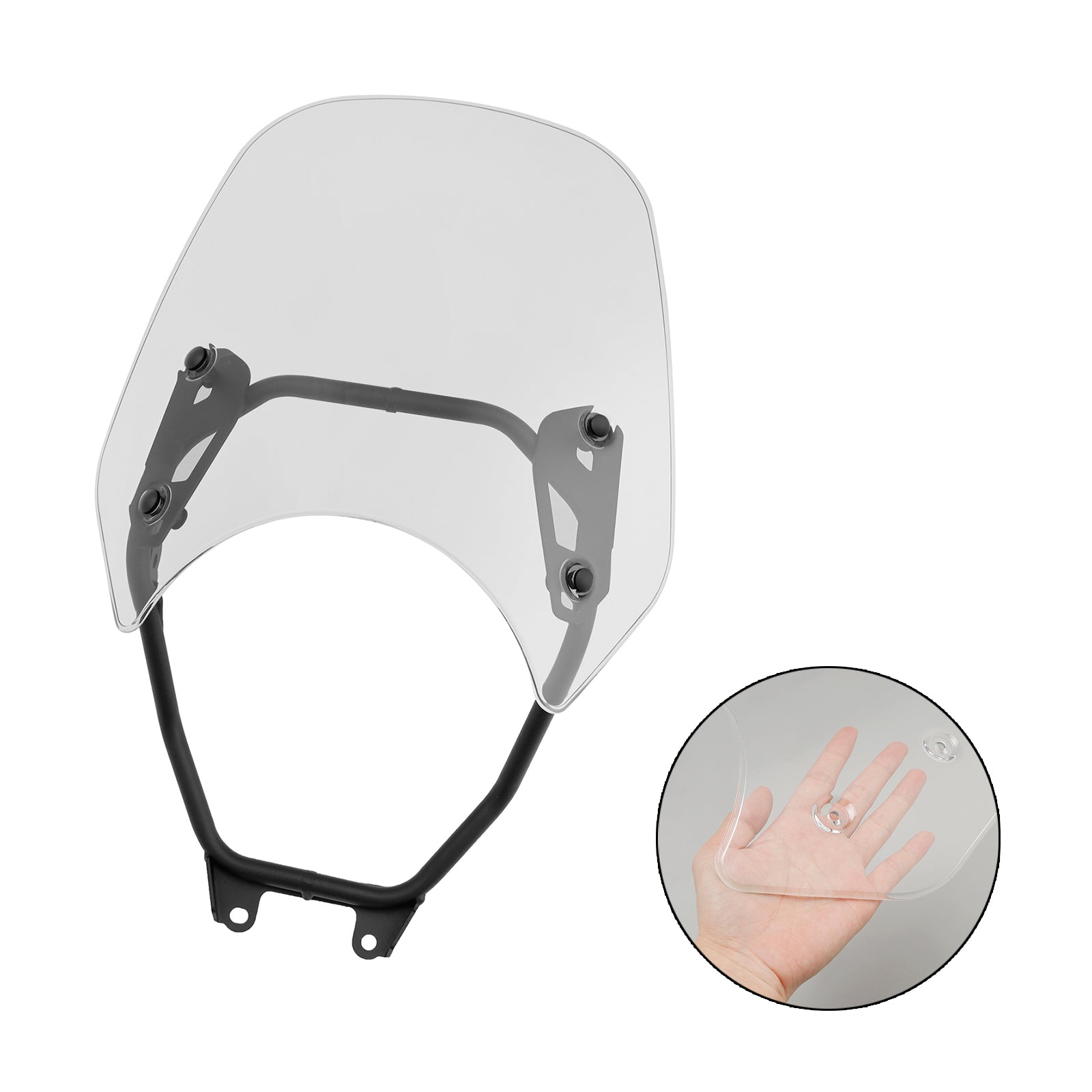 2023-2024 Honda GB350 GB350S ABS Motorcykel vindrutan vindruta