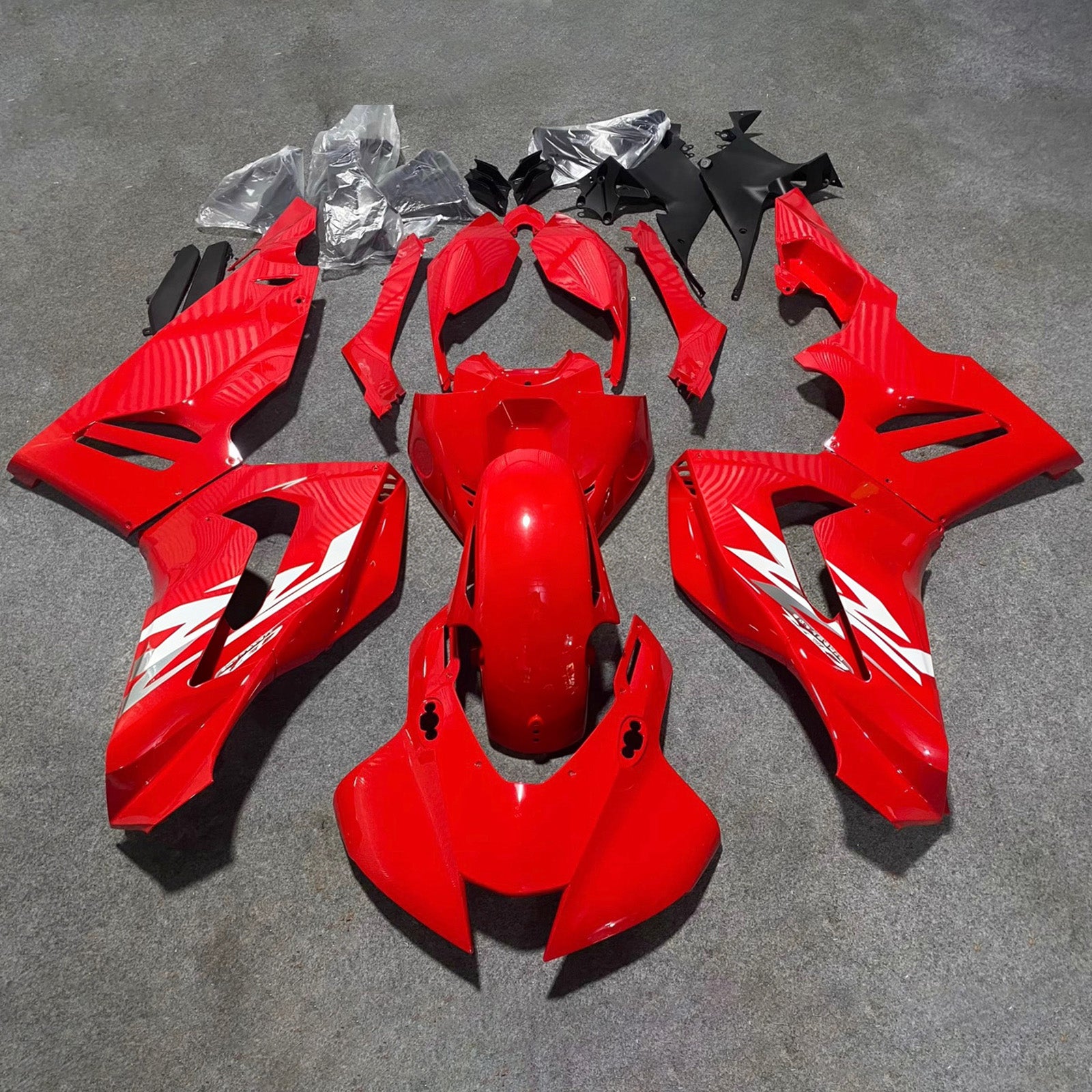 Amotopart 2020-2023 Honda CBR1000RR-R Kit de carénage rouge