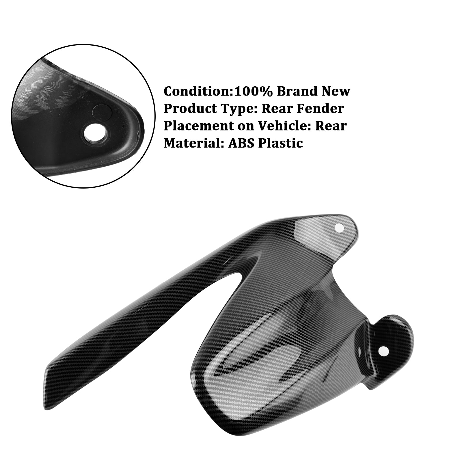 22-24 Ducati Desert X zadní blatník mudguard kapota kapota