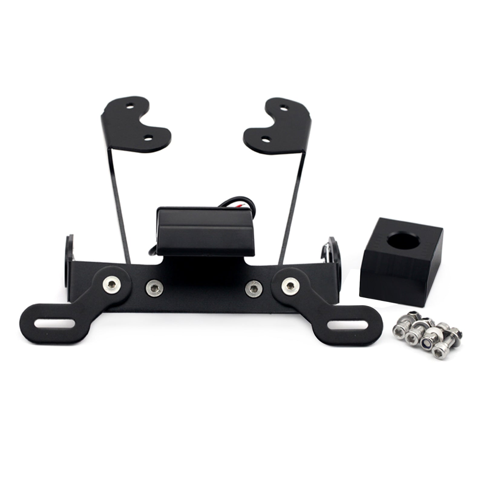 Registreringsskylthållare ramfäste för Yamaha MT-09 FZ-09 MT FZ 09 2017-2020