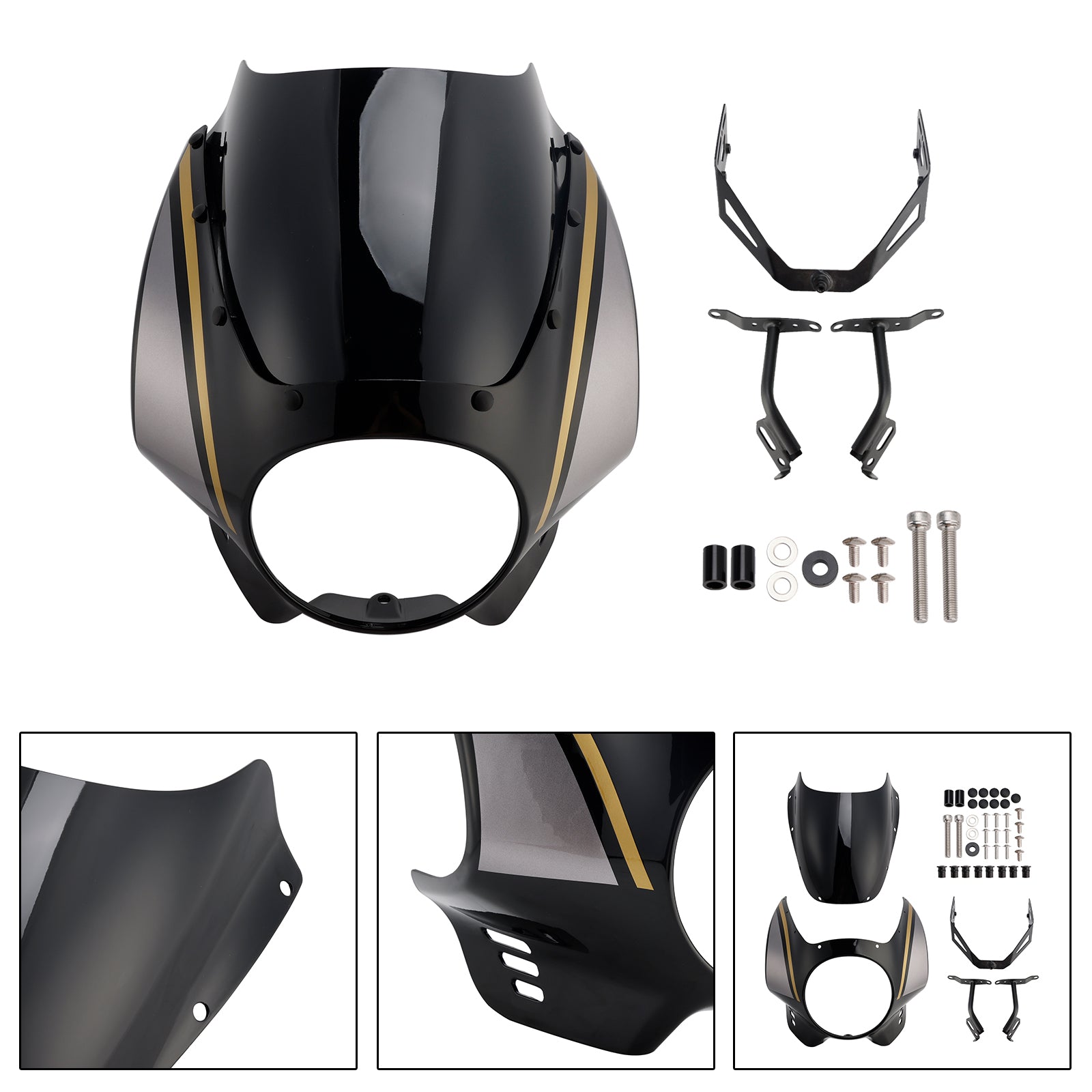 Yamaha XSR900 2022-2025 Headlight Fairing Windshield WindScreen