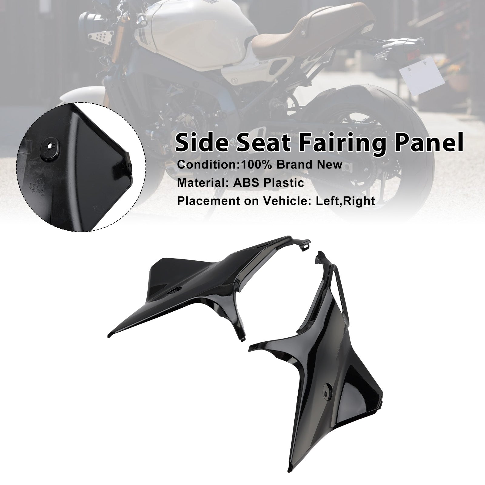 Yamaha XSR 900 XSR900 2022-2025 Side Seat Fairing Panel Cowl