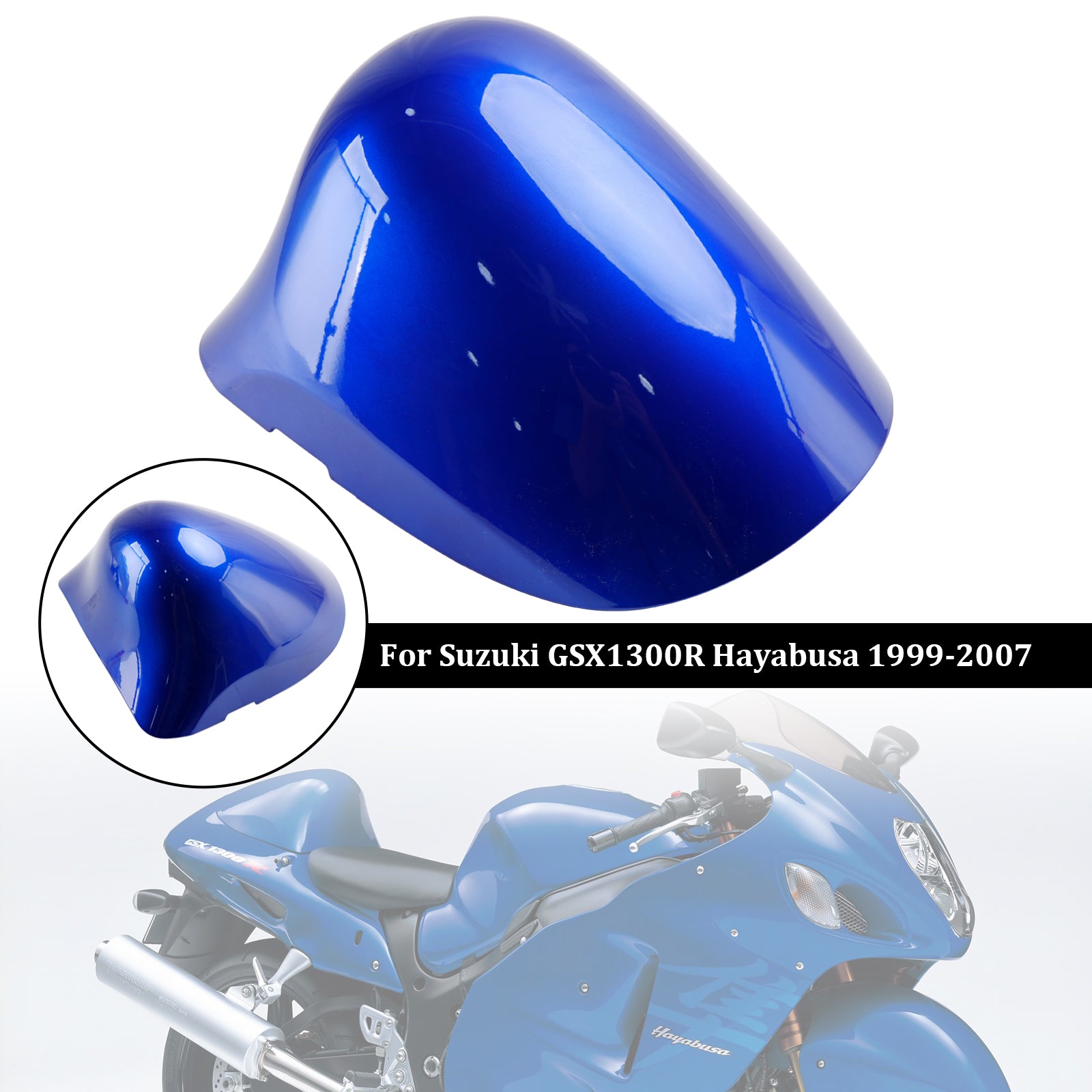 99-07 Suzuki GSX1300R GSX-R1300 Hayabusa Cubierta de carenado del asiento trasero