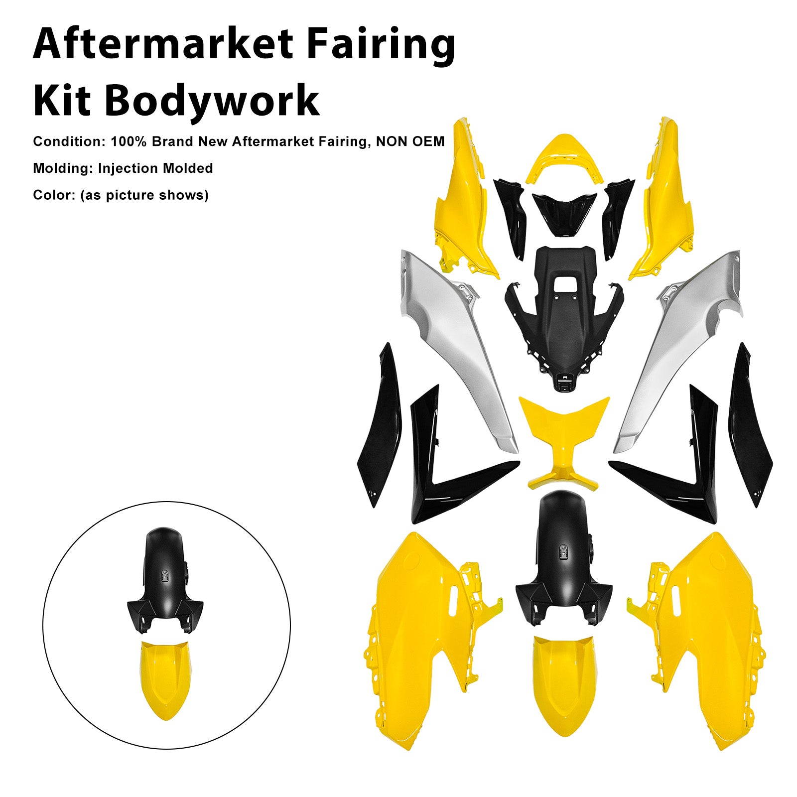 Amotopart 2025-2026 Yamaha TMAX560 Fairing Kit Collection