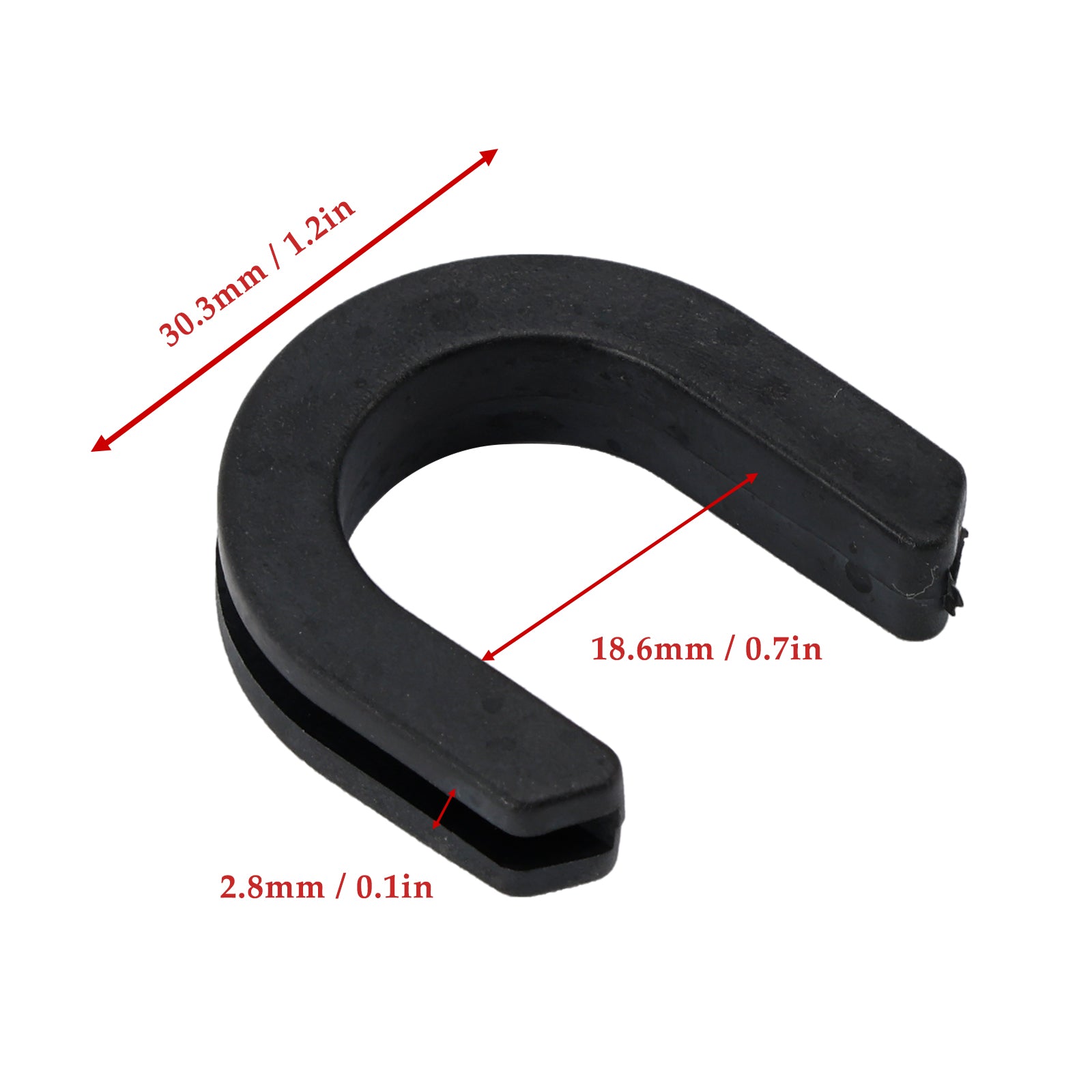 Street Glide Sissy Bar Bruggage Rack Side Montting Grommet Bushing 52682-09