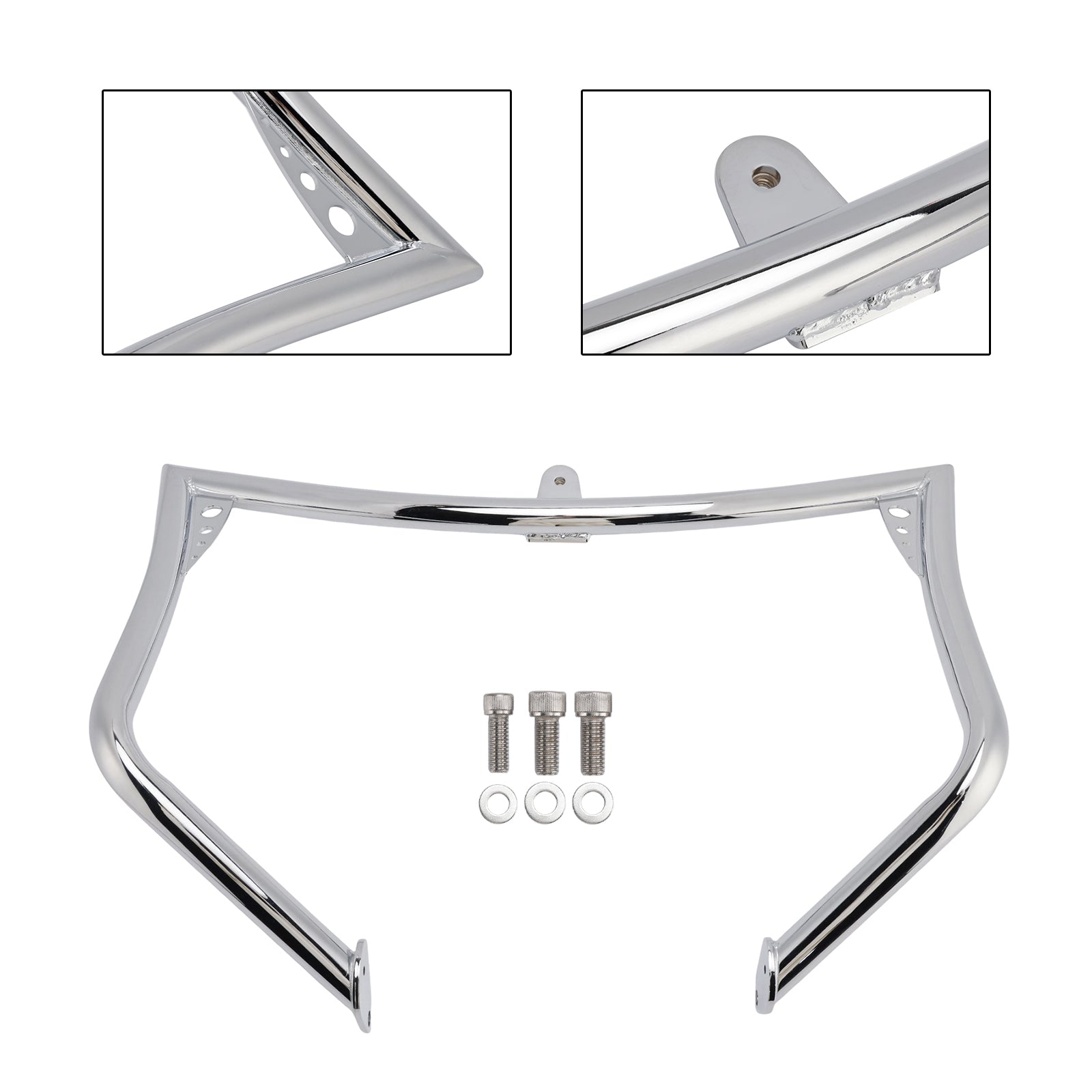 Touring Glide 1997-2008 Bumper Engine Protection Guard Crash Bar Chrome