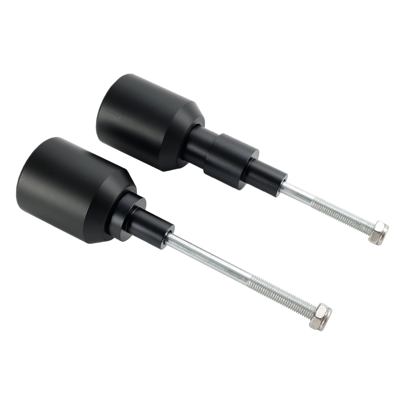 17-23 Kawasaki Z650 Ninja 650 Crash Bobbin Protector Slider Aluminium preto