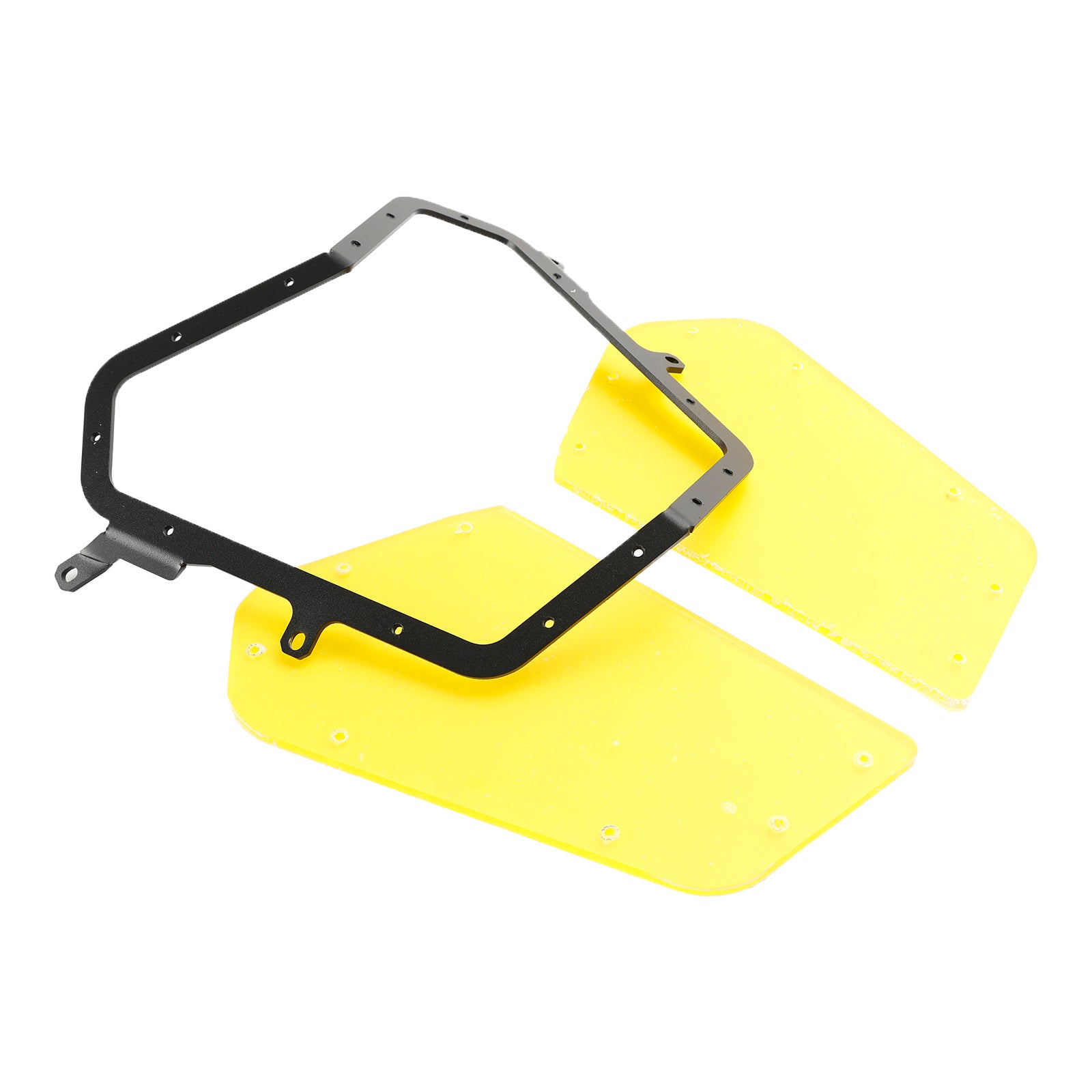 Protezione della copertura della protezione del faro anteriore in acrilico adatta per Yamaha Tenere 700 19-23