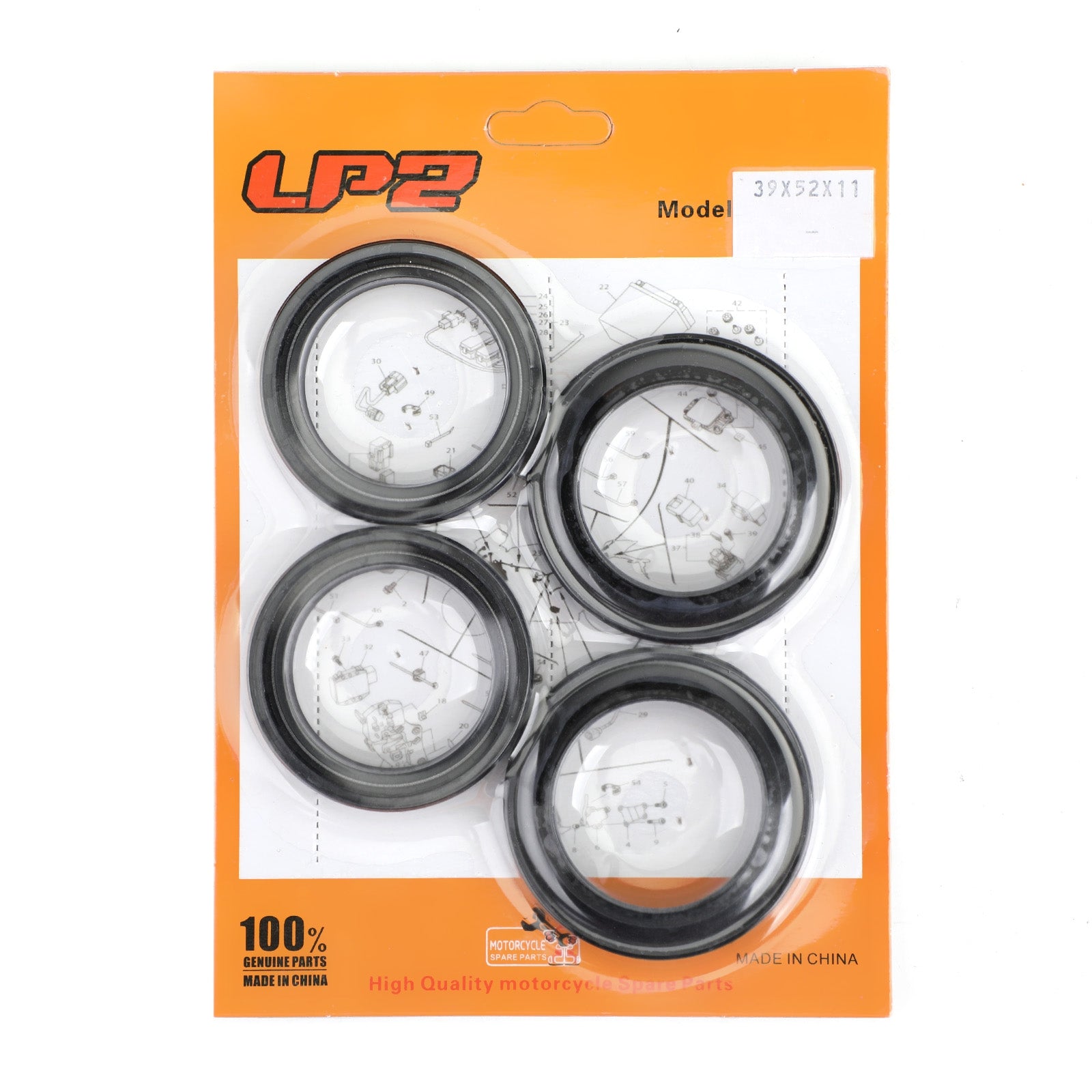 91-17 Kawasaki W400 W650 W800 EJ BJ250 ZR250 Balius Fork Seal Dust Kit