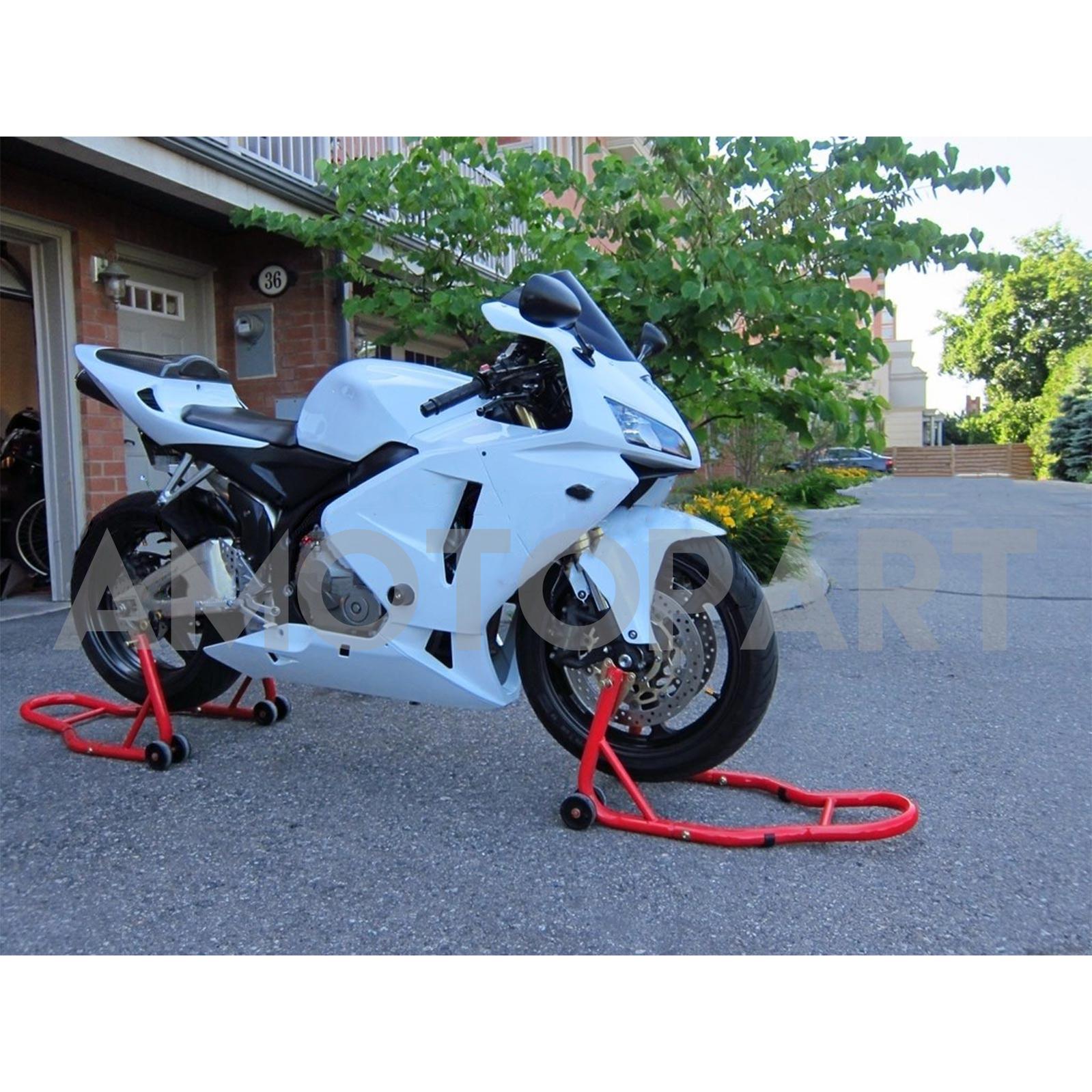 Amotopart 2005-2006 Honda CBR600RR White Fairing Kit