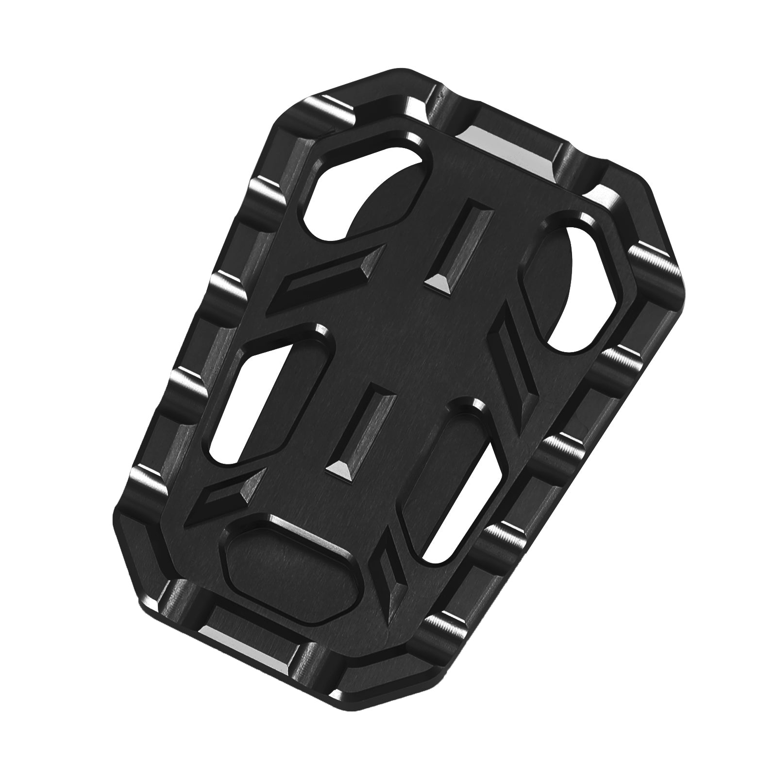 Cnc Foot Pegs Footrests Covers Driver Pedal Fit For TR Scrambler 1200 Tiger Silver