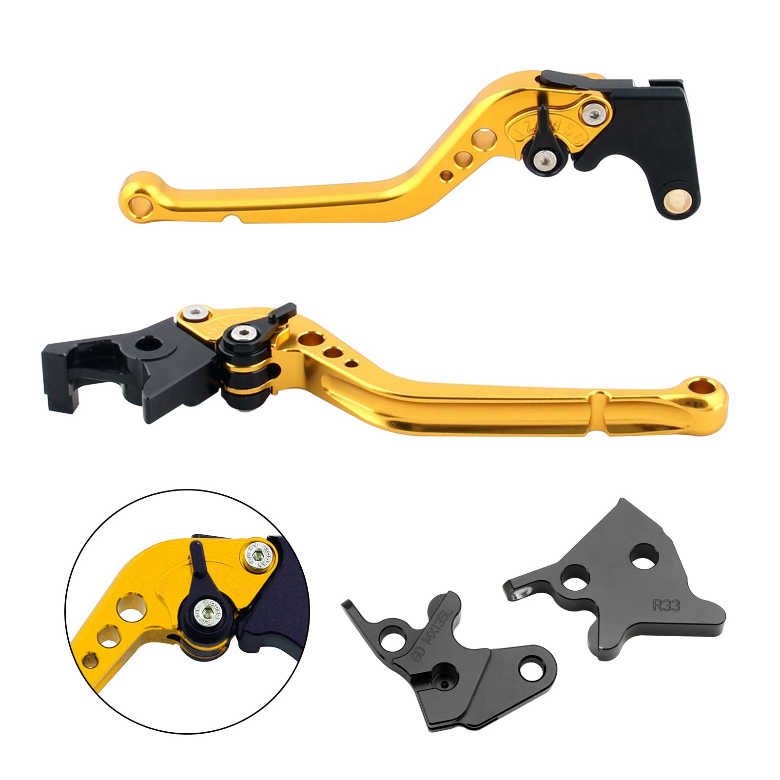 2005-2014 Yamaha YBR125 Langer Kupplungsbremshebel