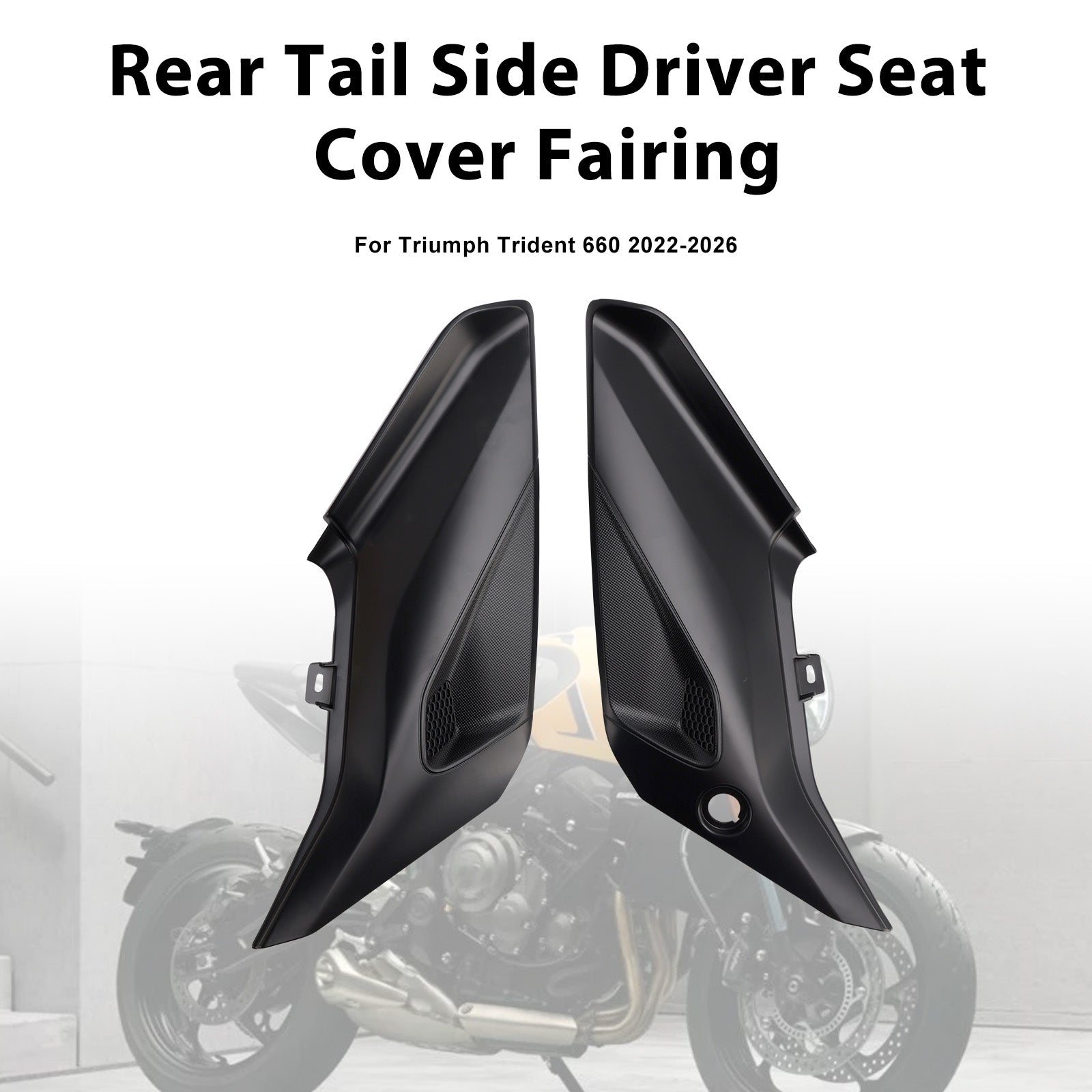 2022-2026 Trident 660 Side Seat Panel Fairing Cowl