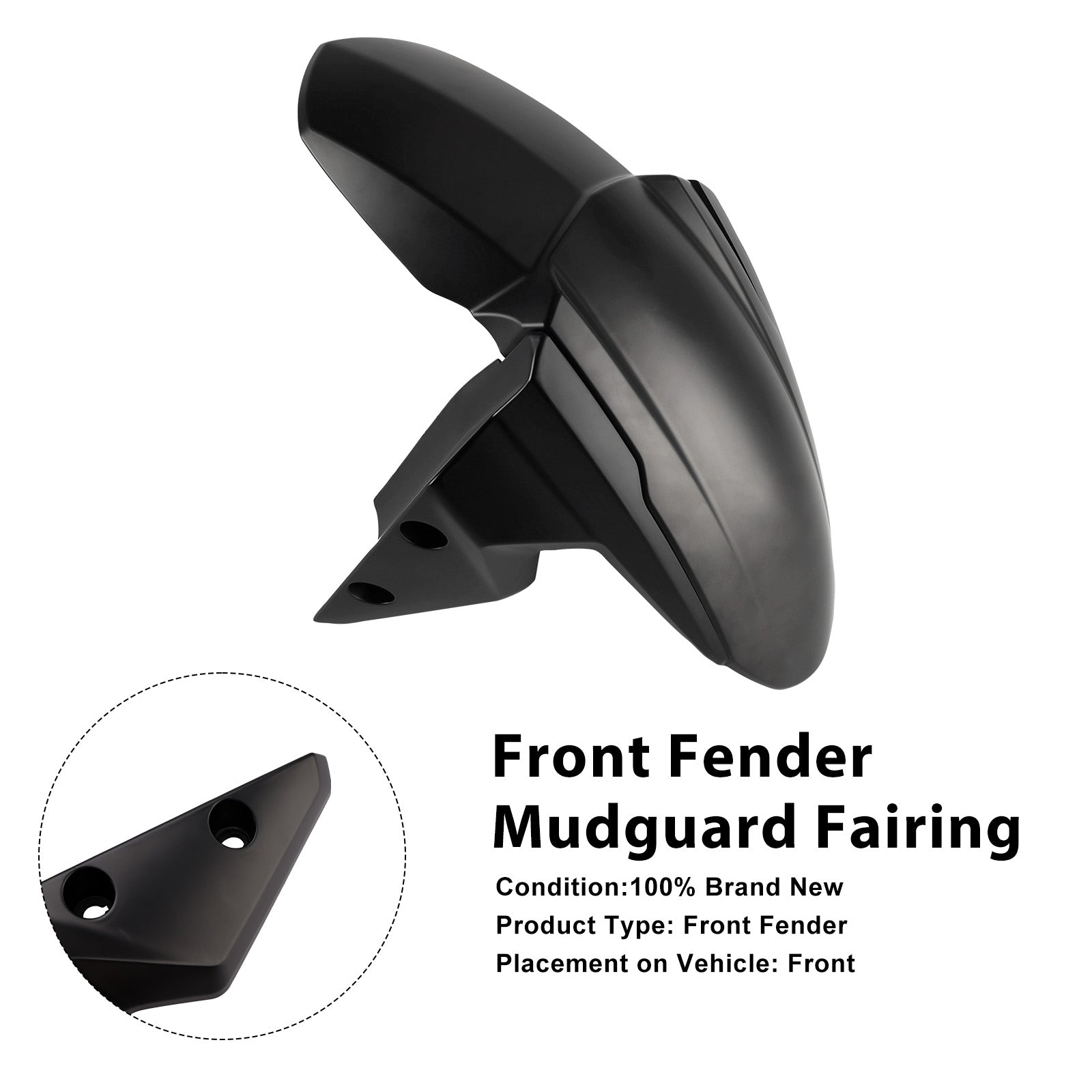 Street Triple 765 R RS 2020-2025 Front Fender Mudguard Fairing